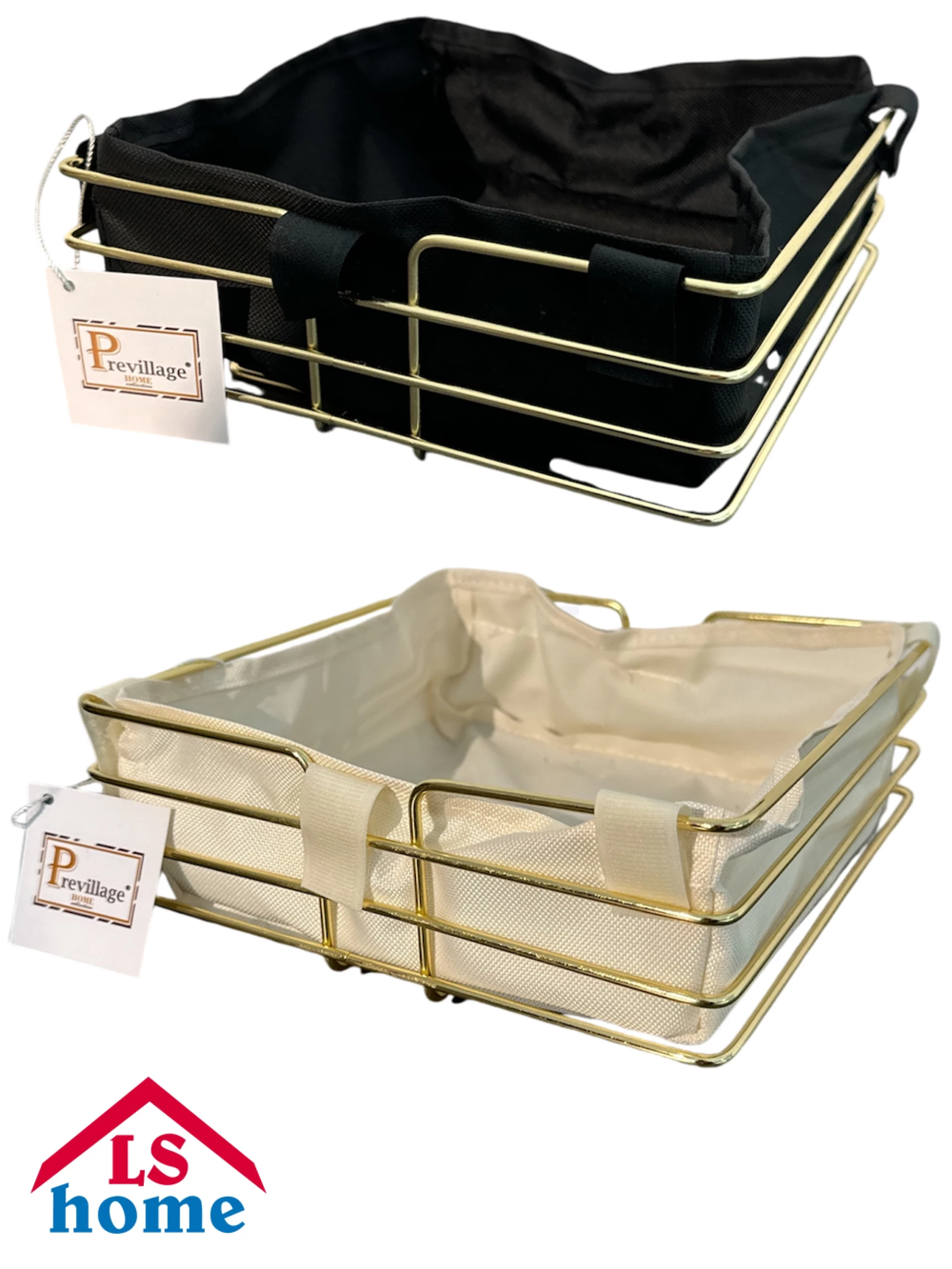 KORPICA za kruh 20x20x7cm/četvrtasta/gold Y5274 Previllage 16# K50