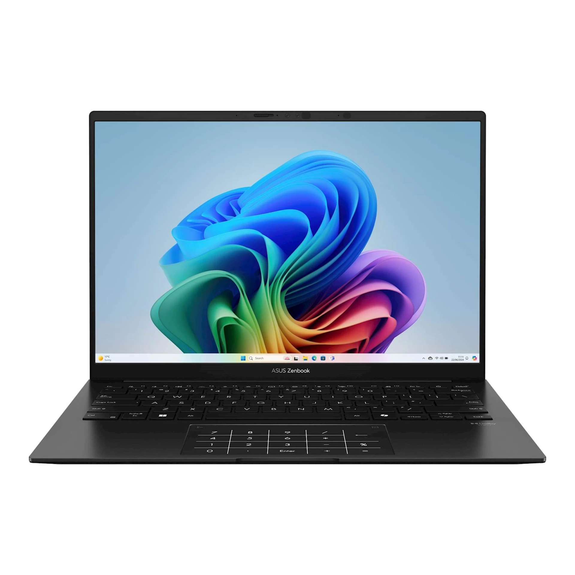 Laptop ASUS Zenbook 14 UM3406KA-PP059 14"3K OLED 120Hz RAI7-350 8C/16T 16G DDR5 s1TB BACKLIT BLK-ALU