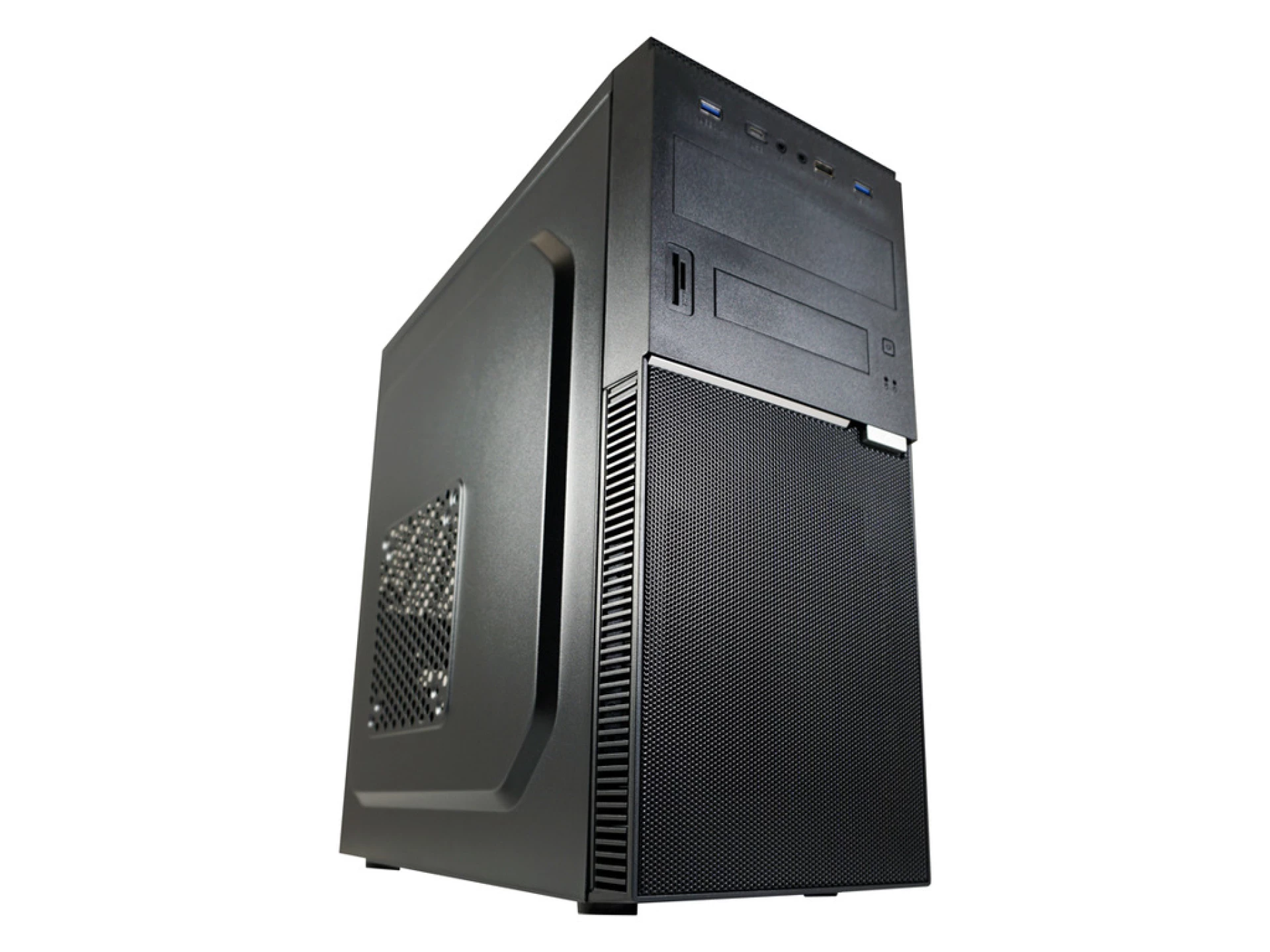 LC-Power Case LC-7041B ATX classic case, HD Audio, 1x USB2.0, 2x USB3.0, 1x USB3.1 type-c