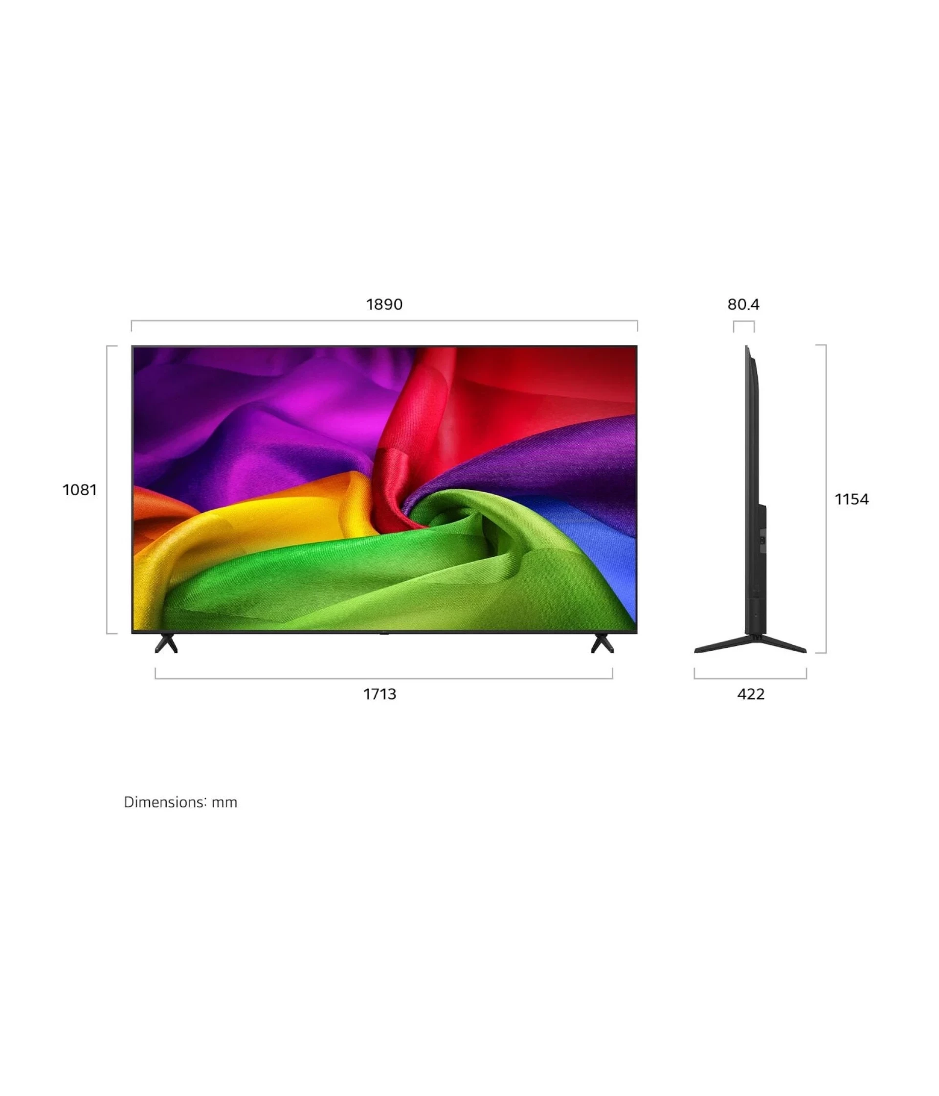 LG TV LED 85NU800B3LA
