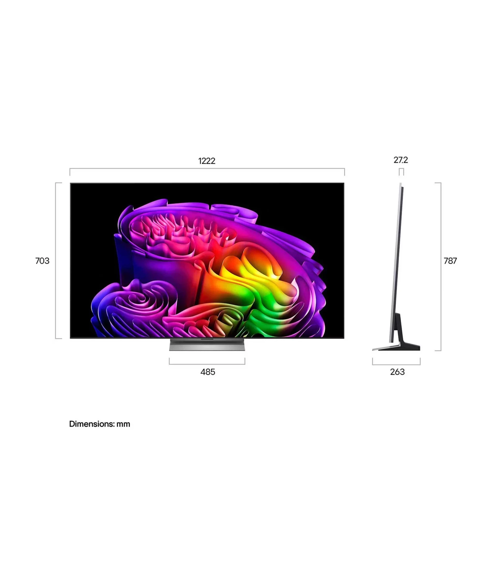 LG TV OLED OLED55G61LW