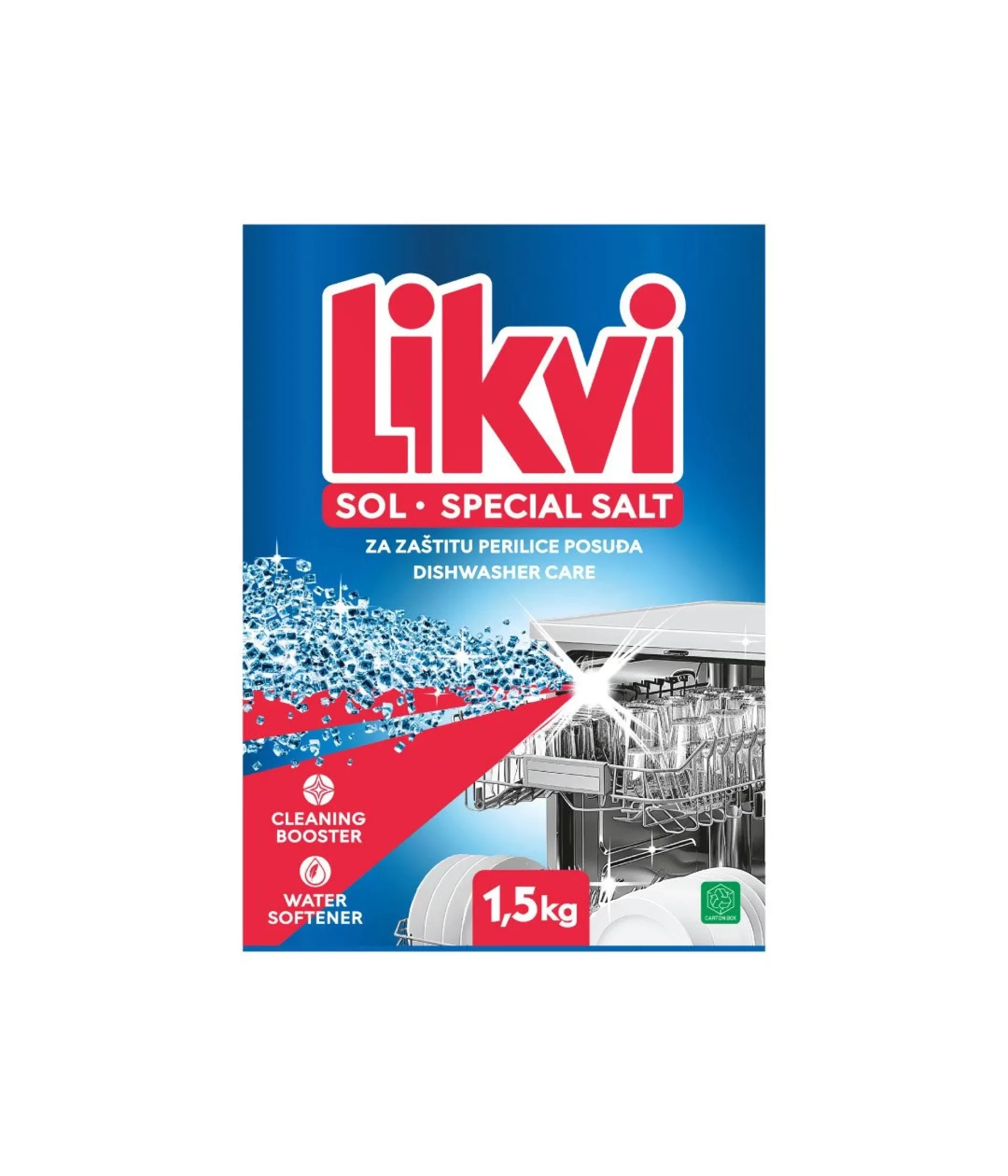 LIKVI sol za sudomašinu 1,5 kg