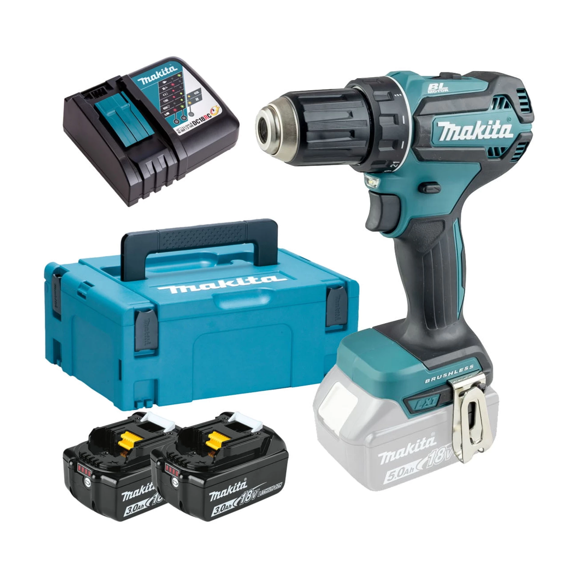 MAKITA bušilica odvijač DDF485RFJ