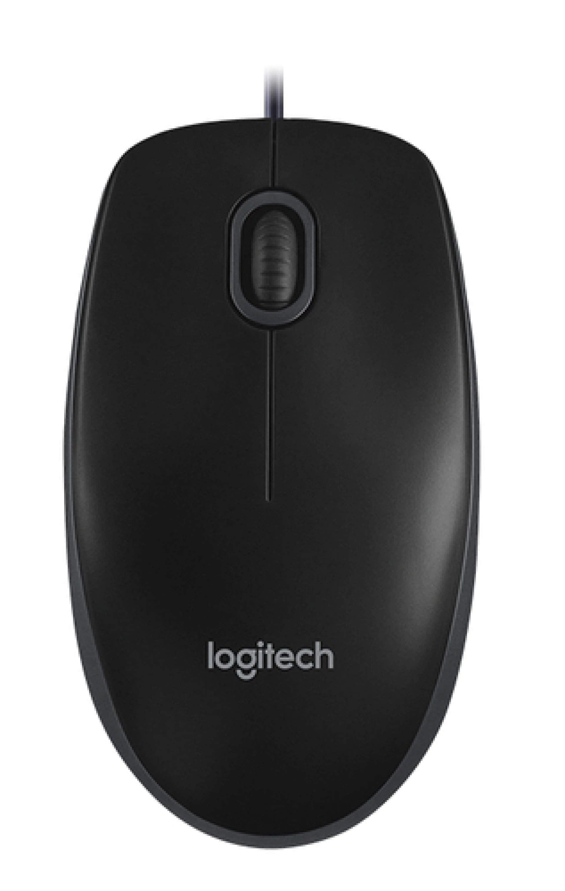 Miš žični Logitech B100 optical USB, crni