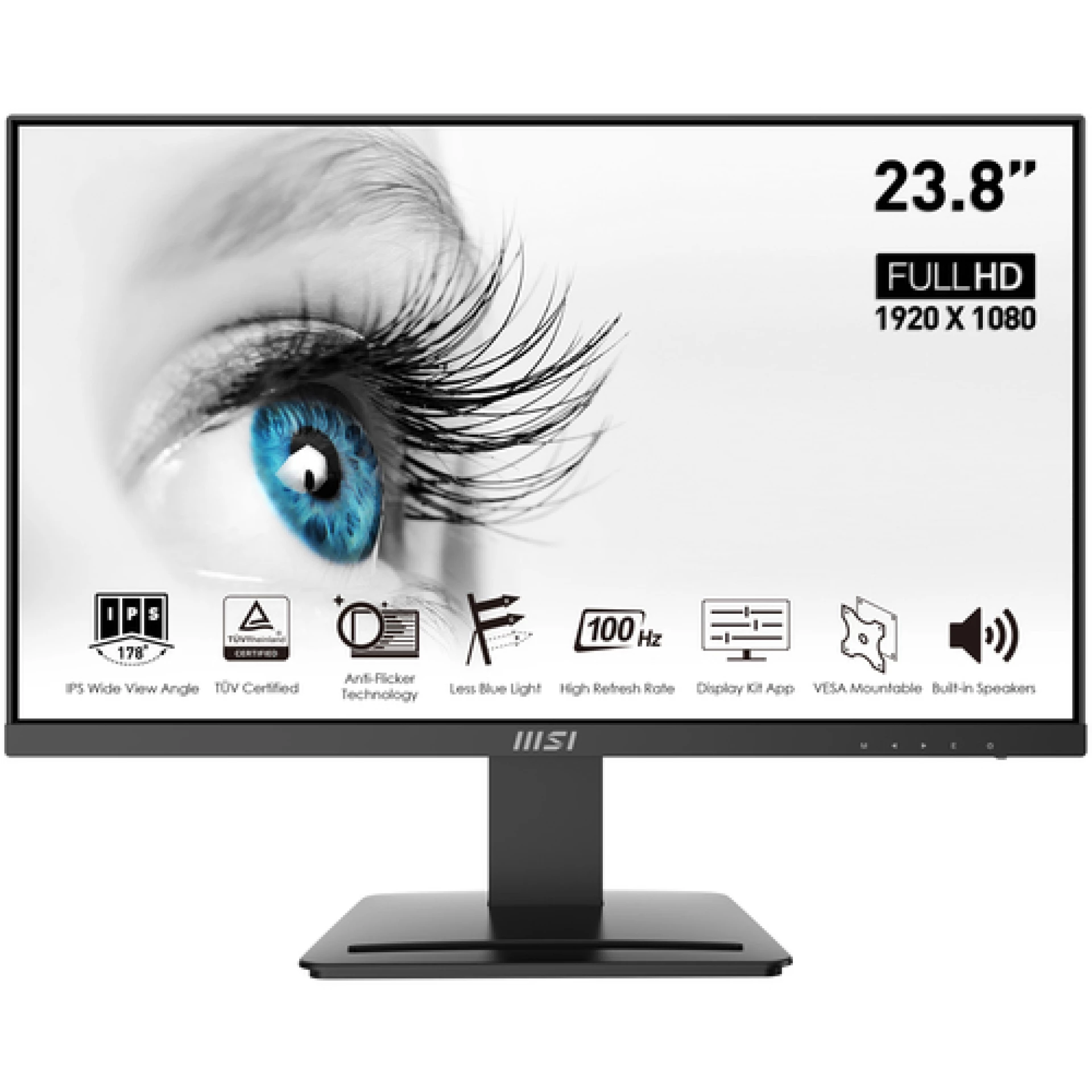 Monitor 24 MSI PRO MP243X FHD IPS 100Hz, Business