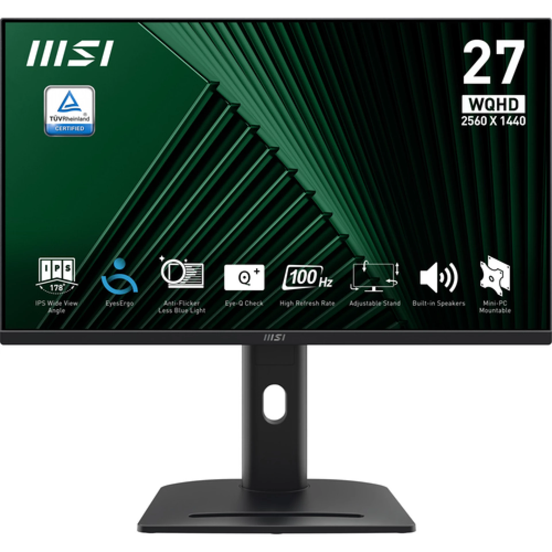 Monitor 27¨ MSI PRO MP275QPG IPS 2K HAS