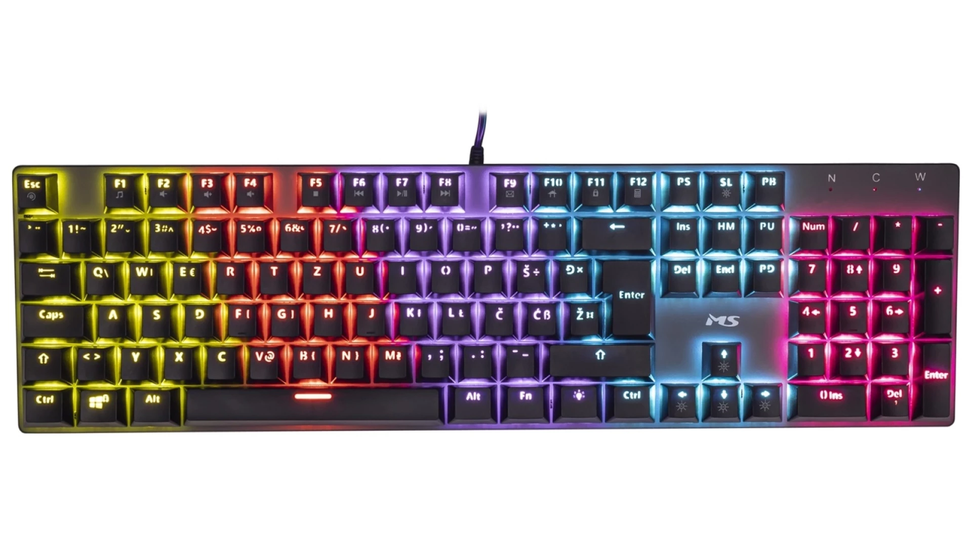 MS ELITE C521 Brown switch mehanička tipkovnica