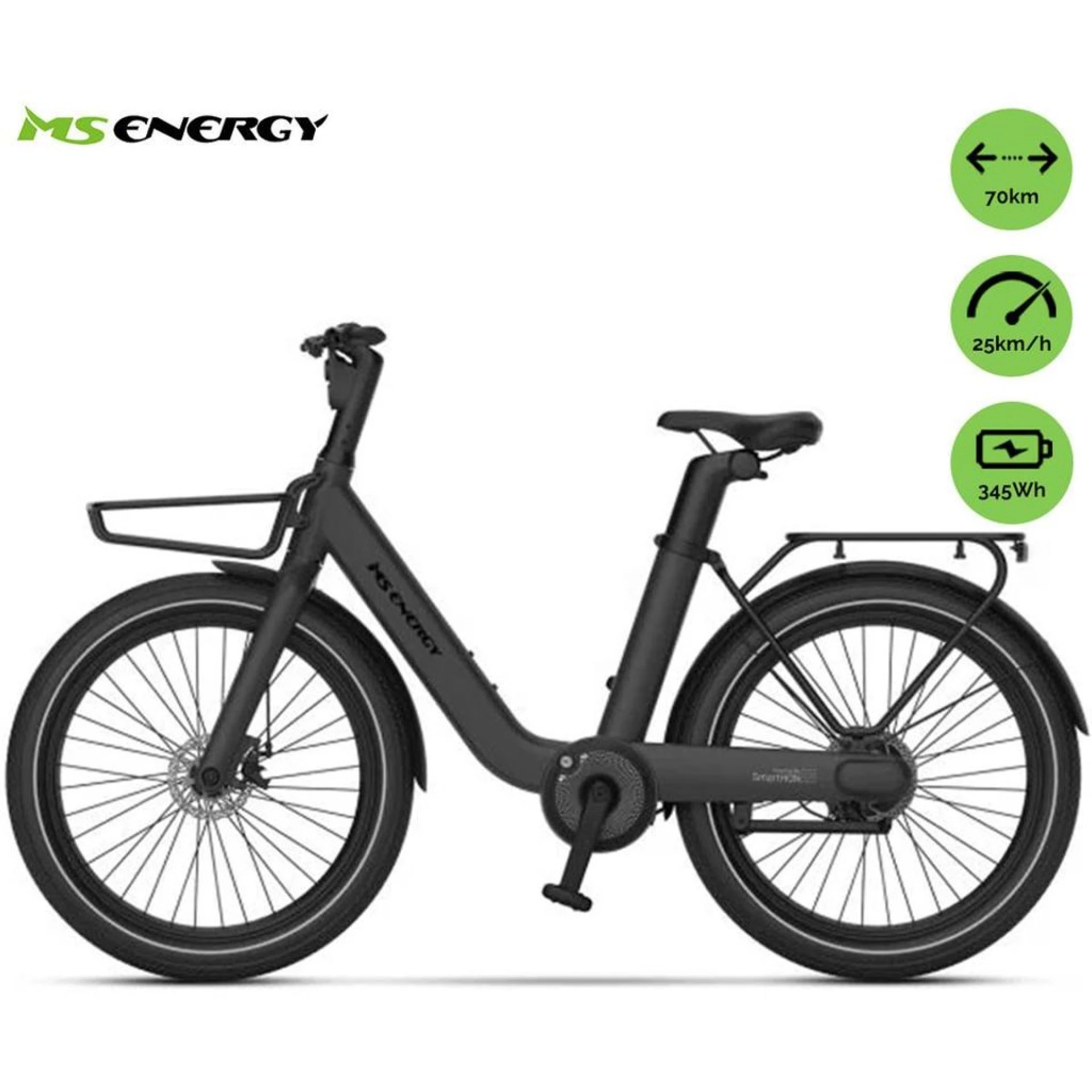 MS ENERGY eBike c102 Grey