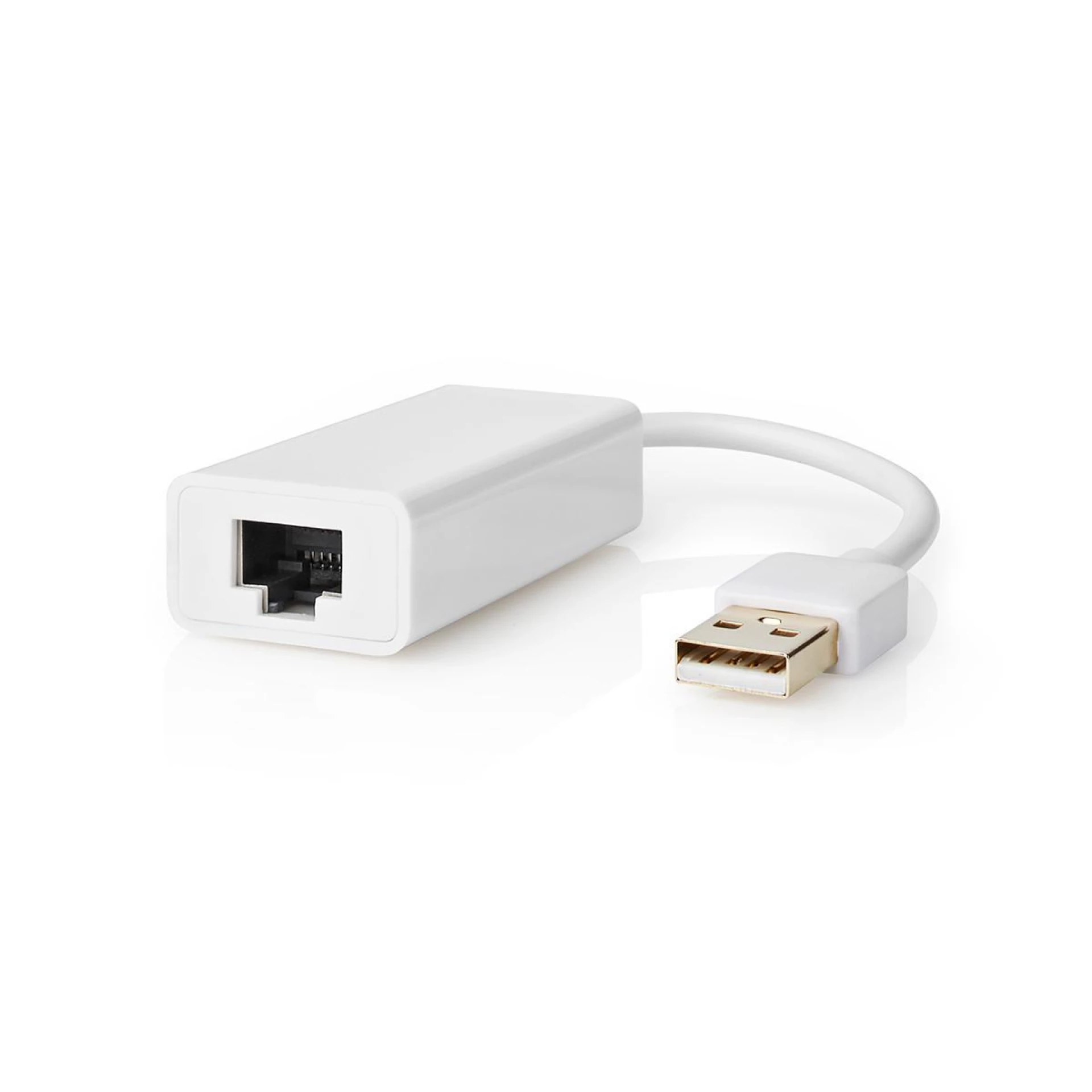 NEDIS USB 2.0 Ethernet Adapter | USB A m - RJ45 ž | 10-100 Mbit | 0.2m