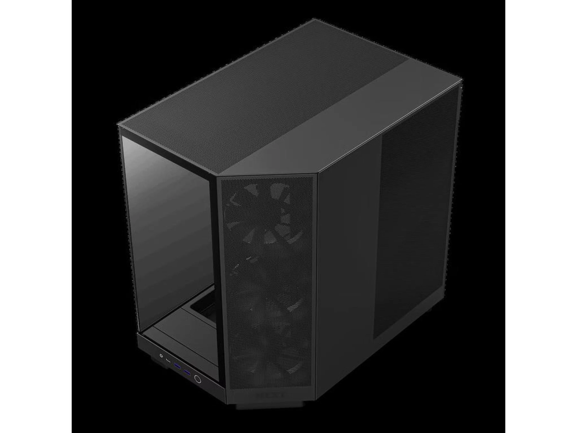 NZXT CASE H6 FLOW BLACK mini-ITX, Micro-ATX, ATX, Mid-tower, 3x fan