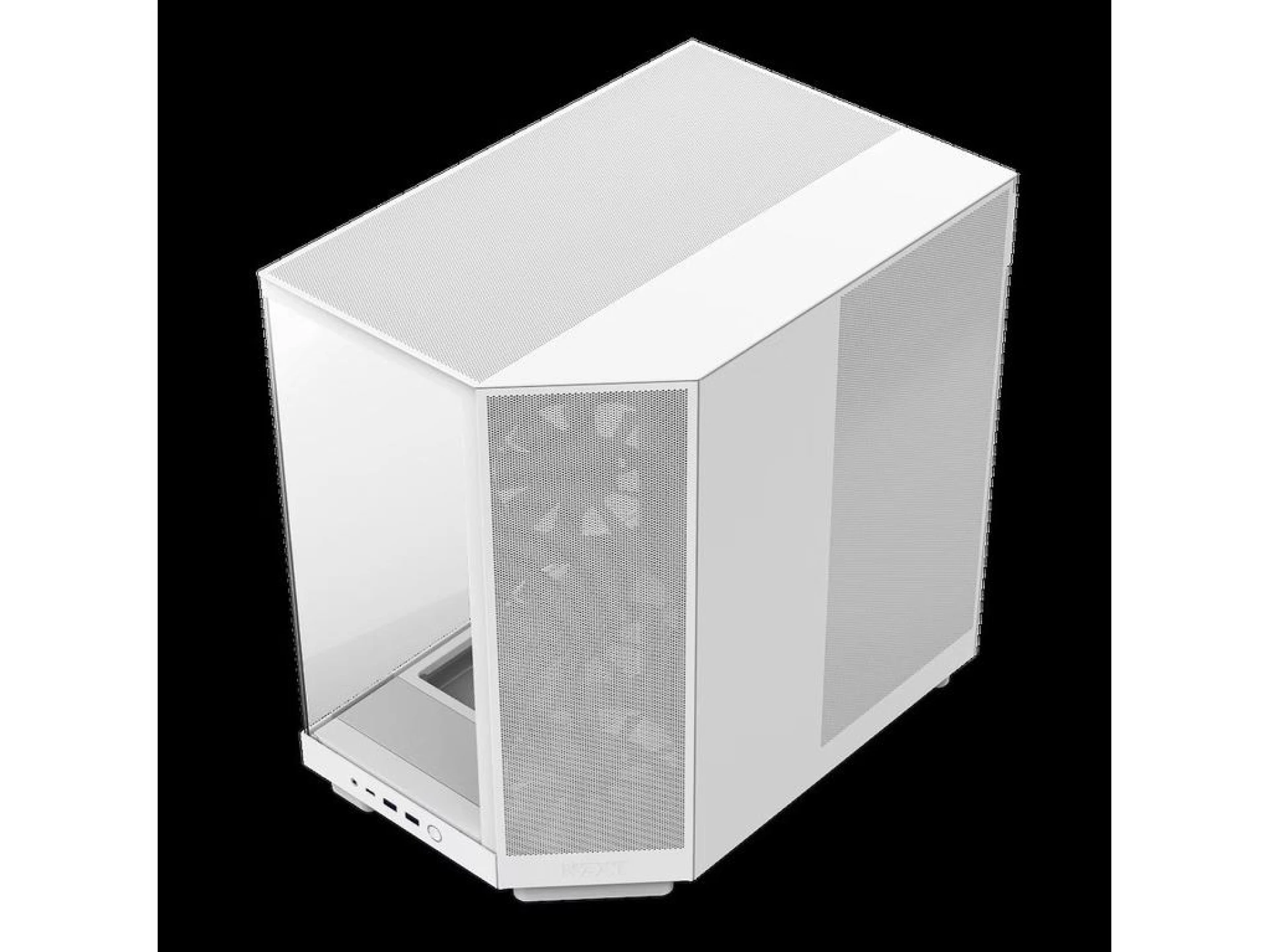 NZXT CASE H6 FLOW WHITE mini-ITX, Micro-ATX, ATX, Mid-tower, 3x fan