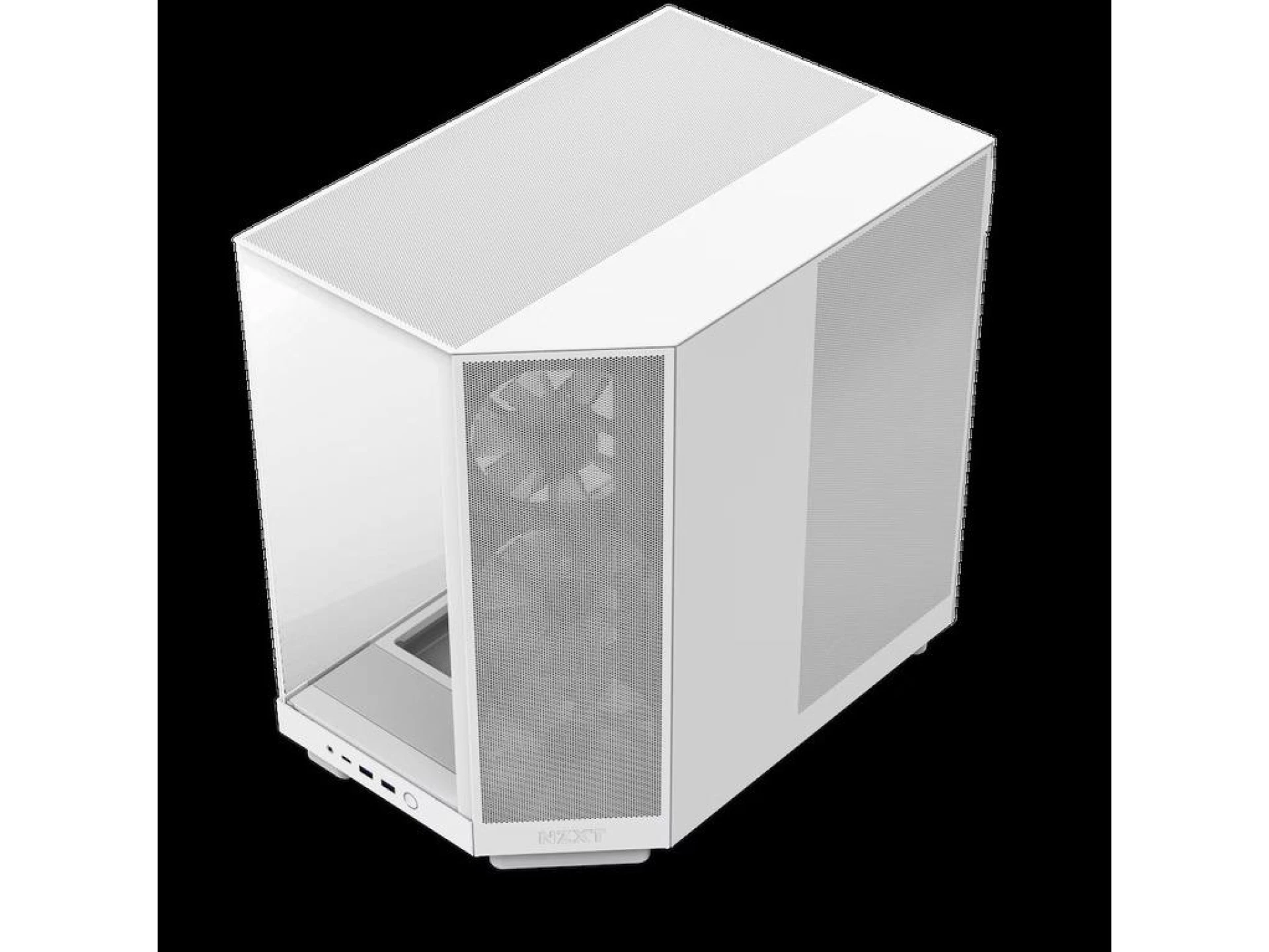 NZXT CASE H6 FLOW WHITE RGB mini-ITX, Micro-ATX, ATX, Mid-tower, 3x  RGB fan