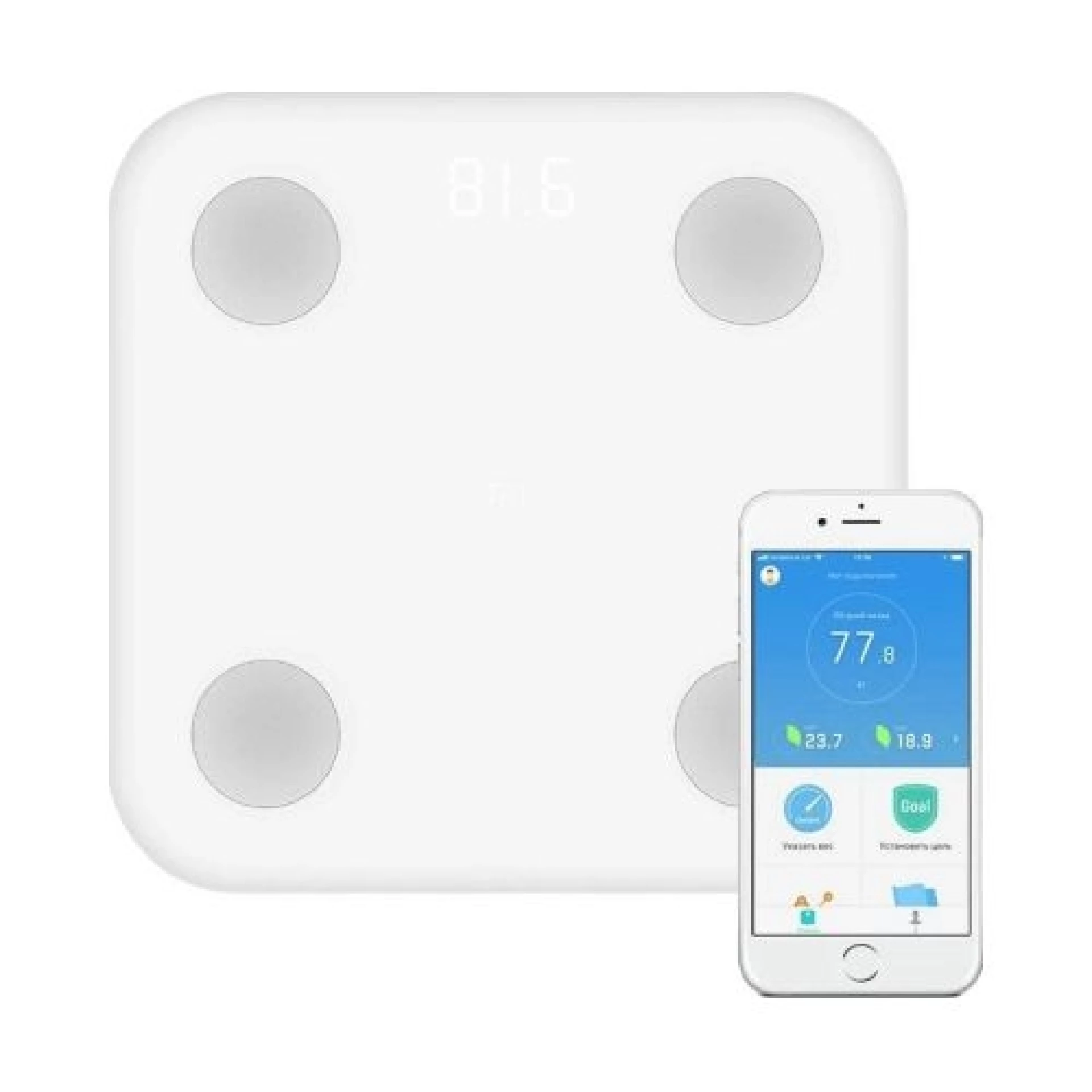 Pametna vaga | Mi Fit Aplikacija | LED Zaslon | Body Balance | NUN4048GL XIAOMI