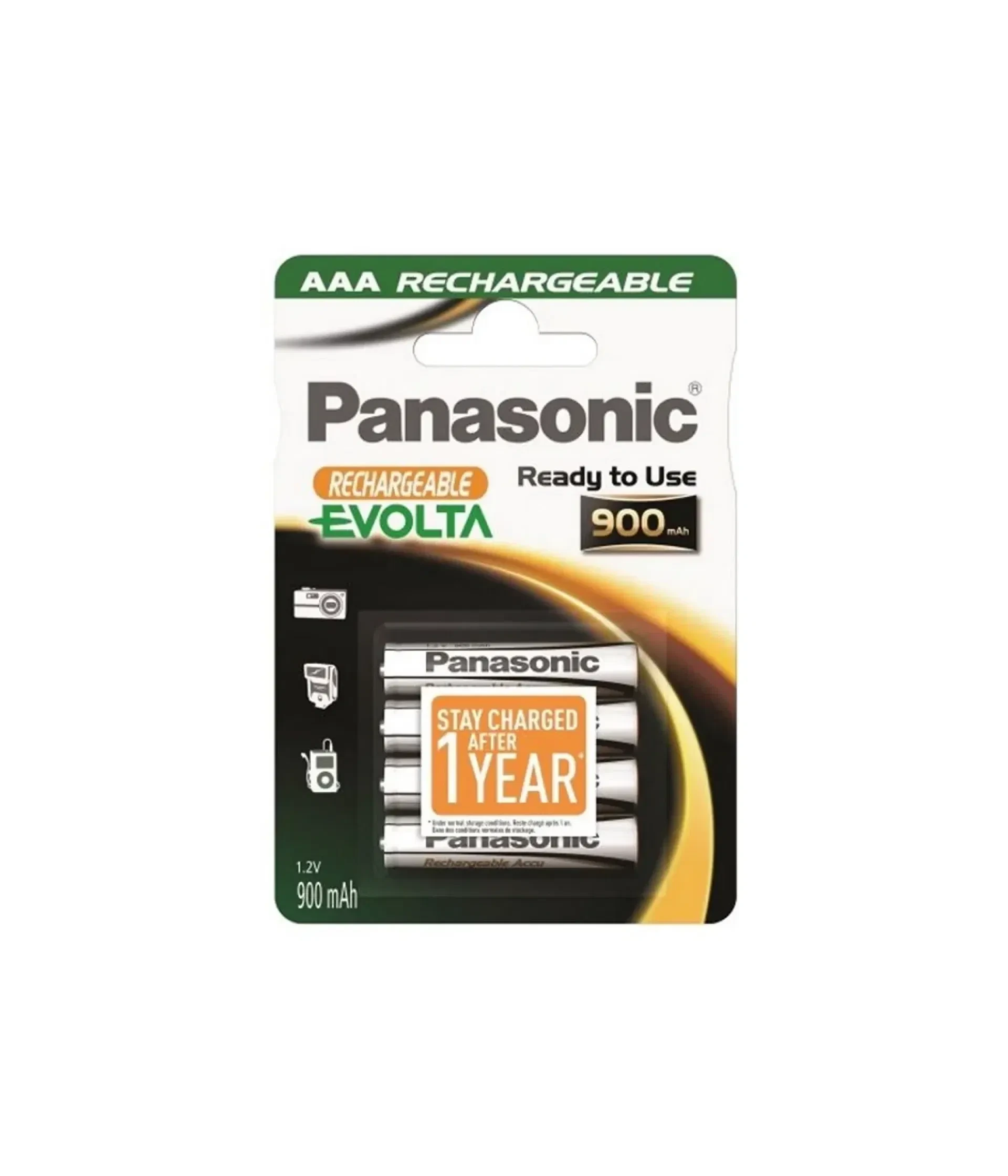 PANASONIC baterije 900mAh punjive HHR-3XXE/2BP