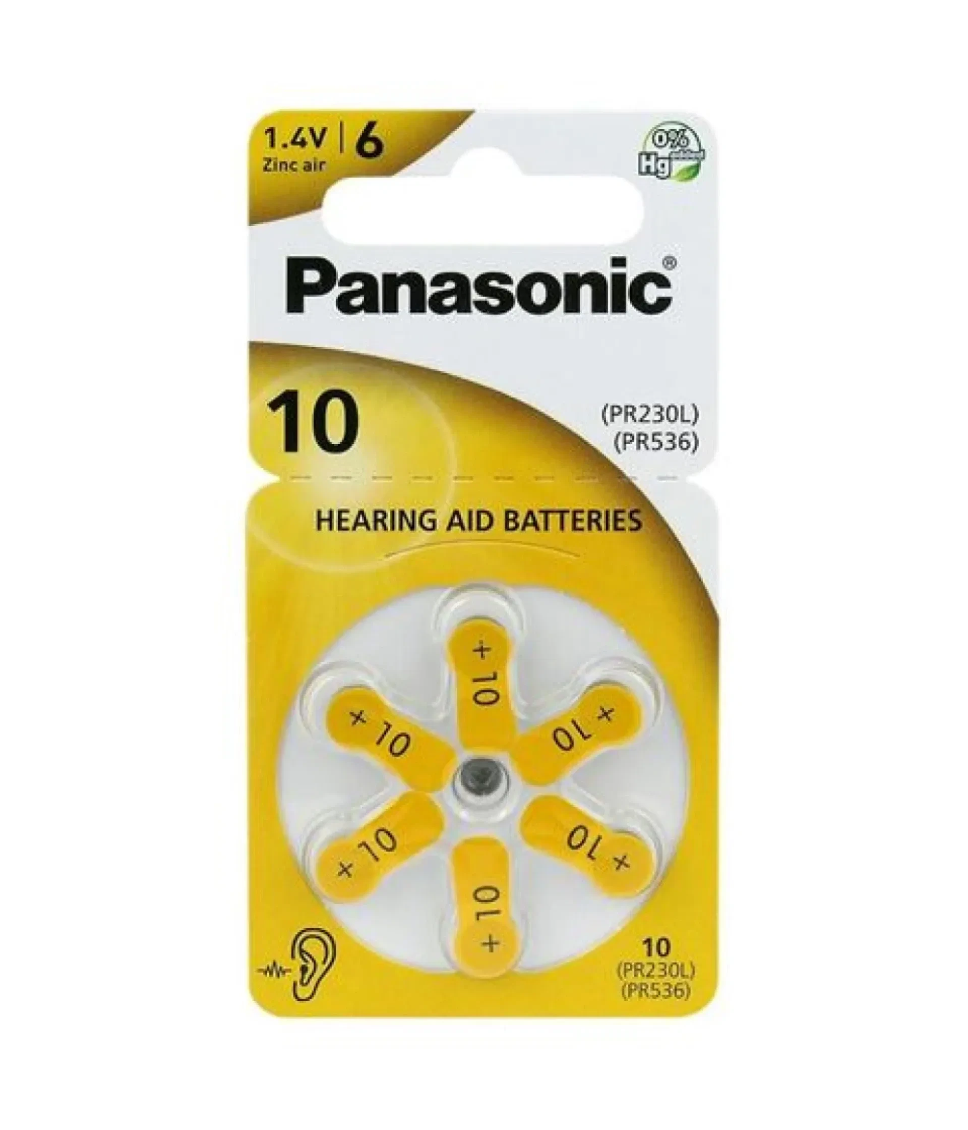 PANASONIC baterije PR230/6LB