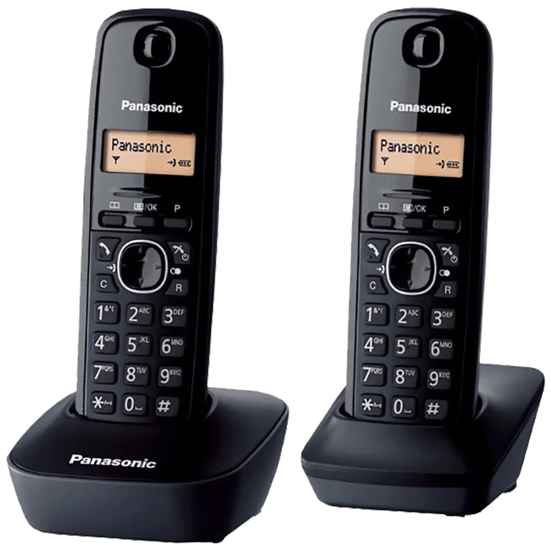 PANASONIC KX-TGB612FXB telefon crni