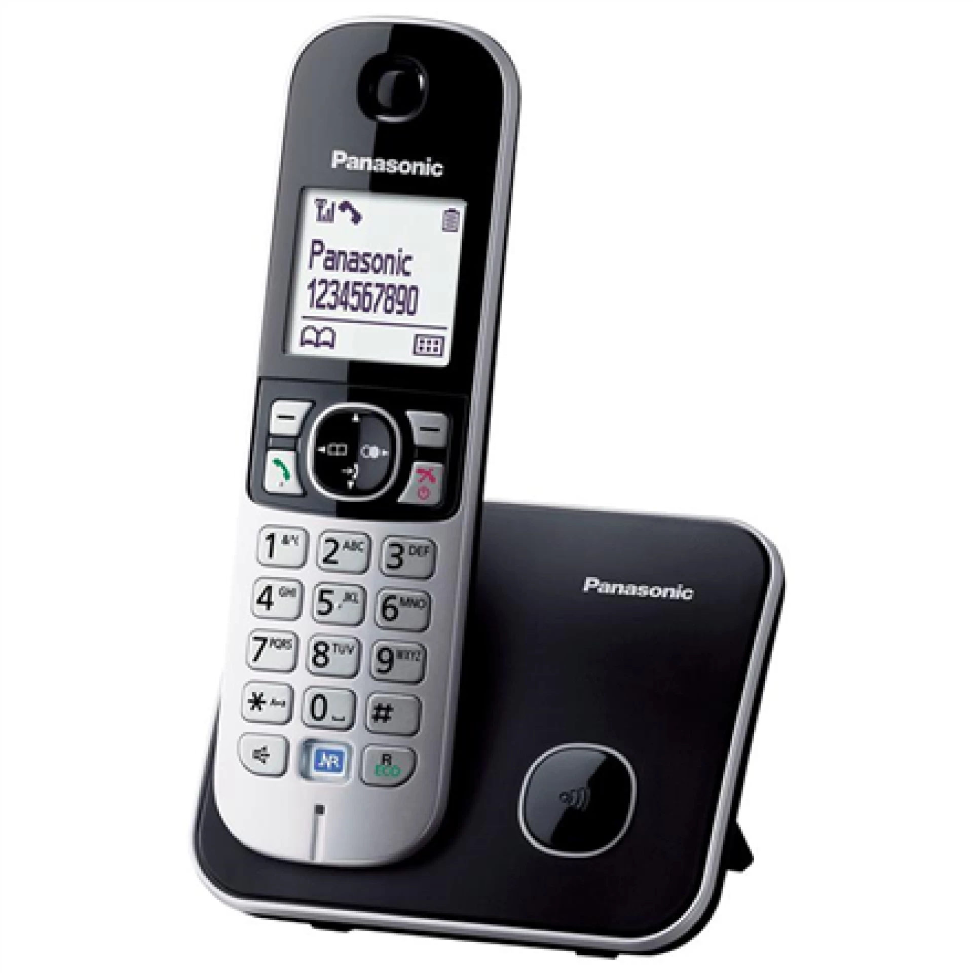 PANASONIC telefon bežični KX-TG6811FXM metalik sivi