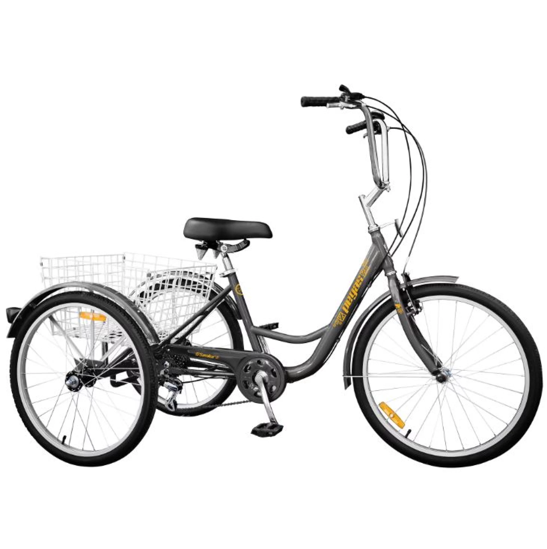 PEGAS bicikl s korpom SENIOR243GRI