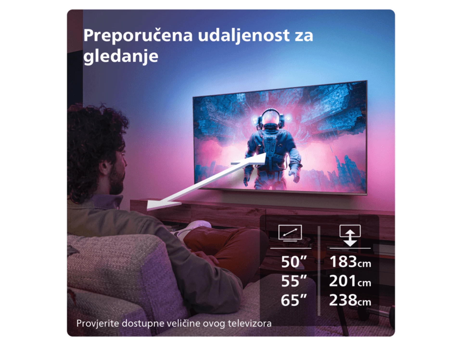 Philips 55"PUS7409 4K GooglePixel Precise Ultra HDDolby Atmos zvuk