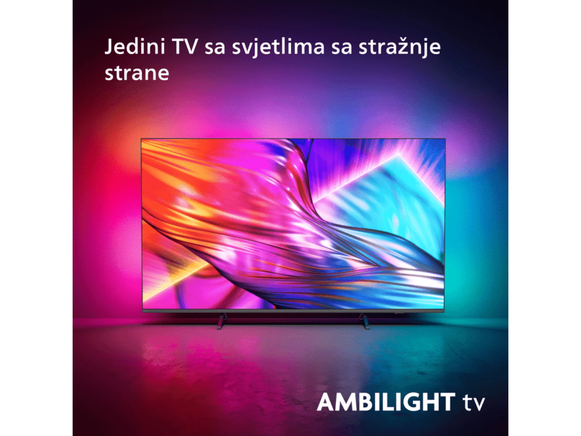 Philips 75"PUS8919 4K Titan OSAmbiliht TV s 3 stran; 120HzRMS 40W; Dolby Digital; Dolby Atmos