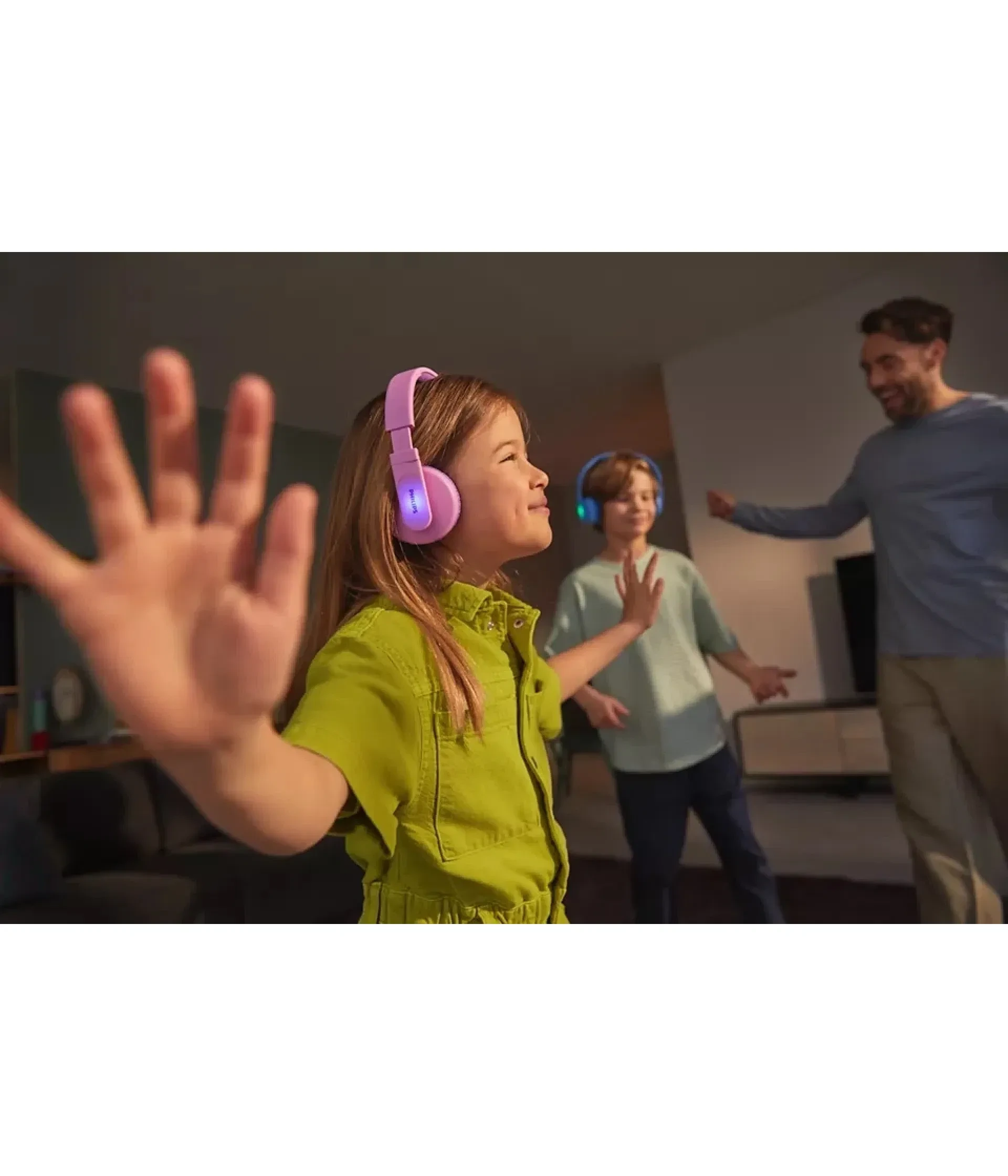 PHILIPS slušalice TAK4206PK pink dječije