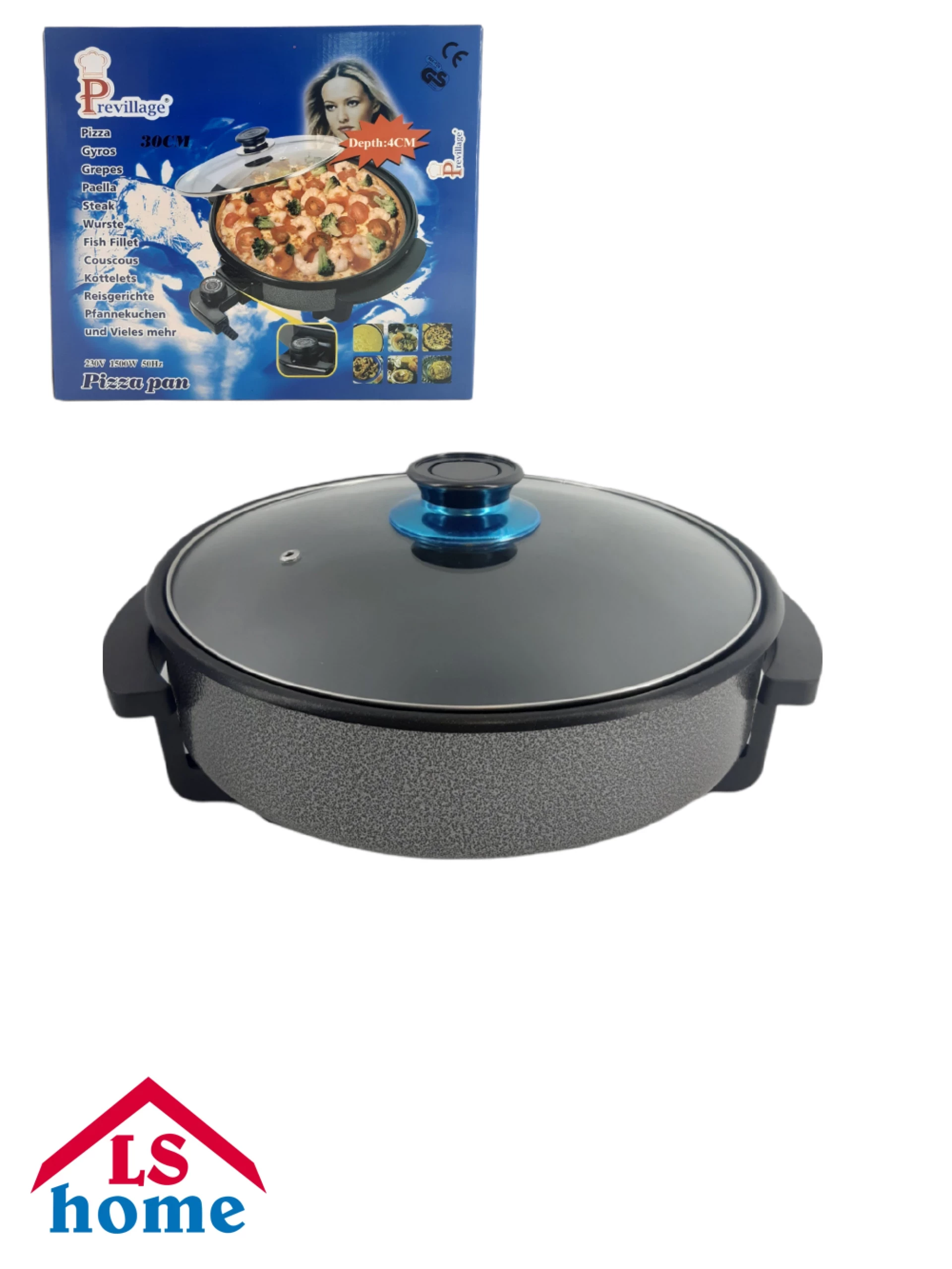 PICOMAT 30cm/4cm/duboki/okrugli/teflon AD-P30 NON STICK Previllage 5# K47