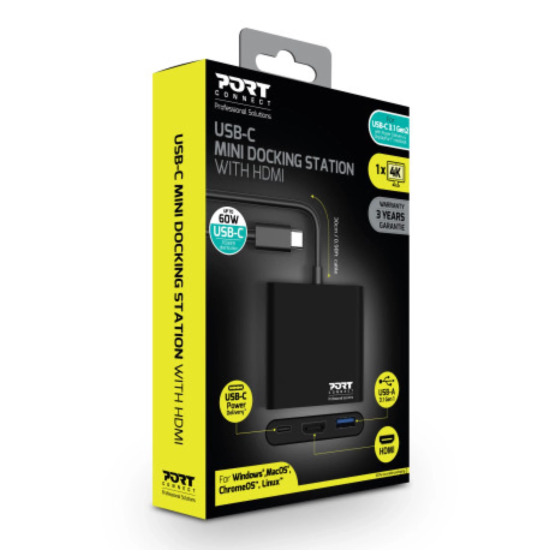 PORT docking station  USB-C mini