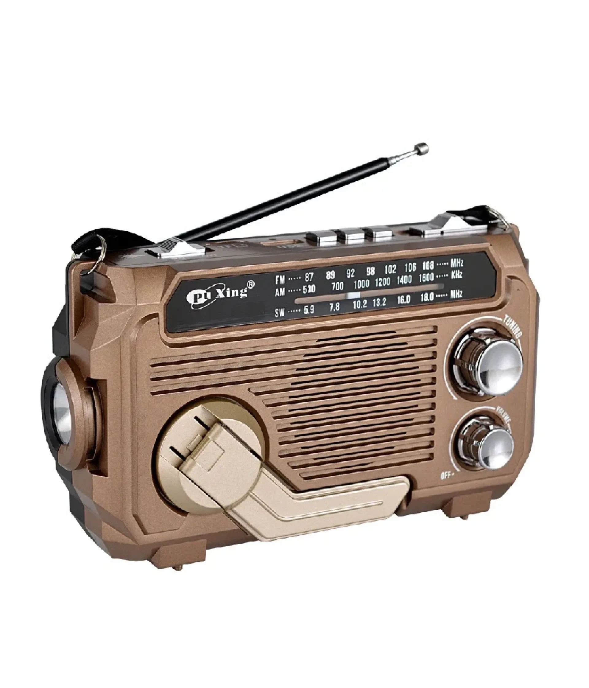 Prijenosna svjetiljka s radio prijemnikom