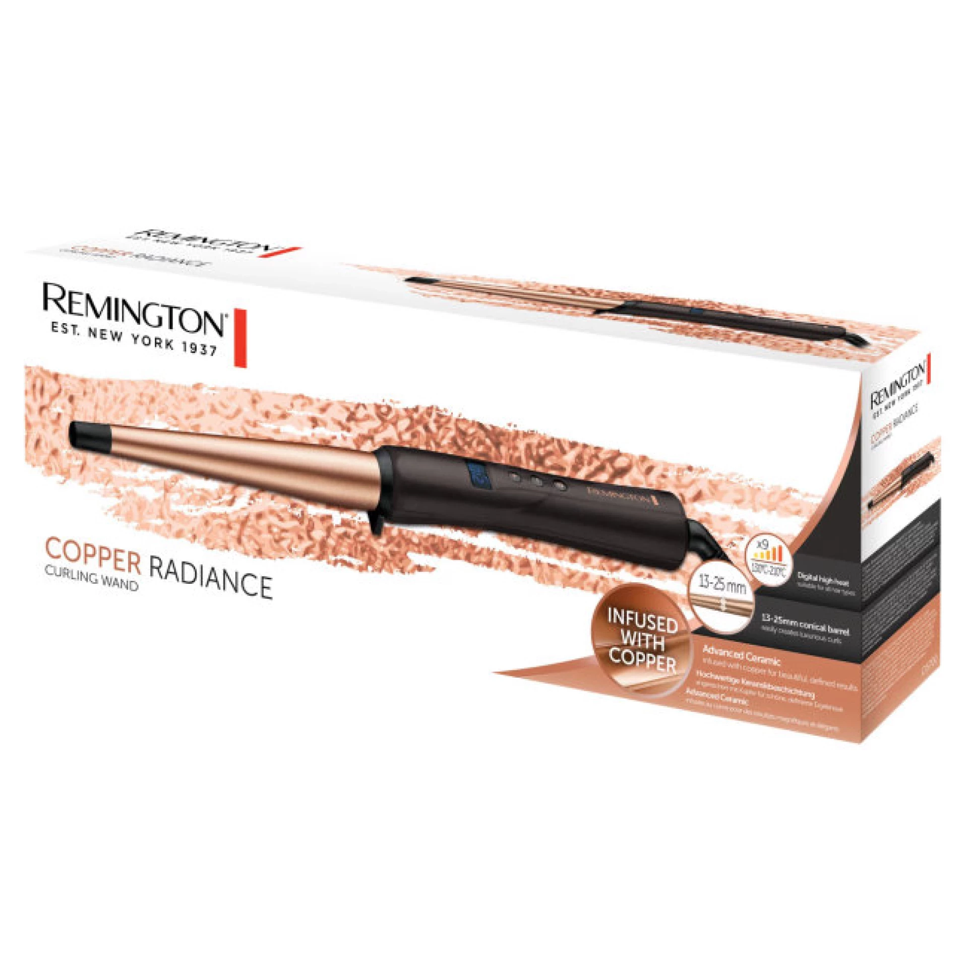 REMINGTON figaro CI5700 COPPER RADIANCE TONG
