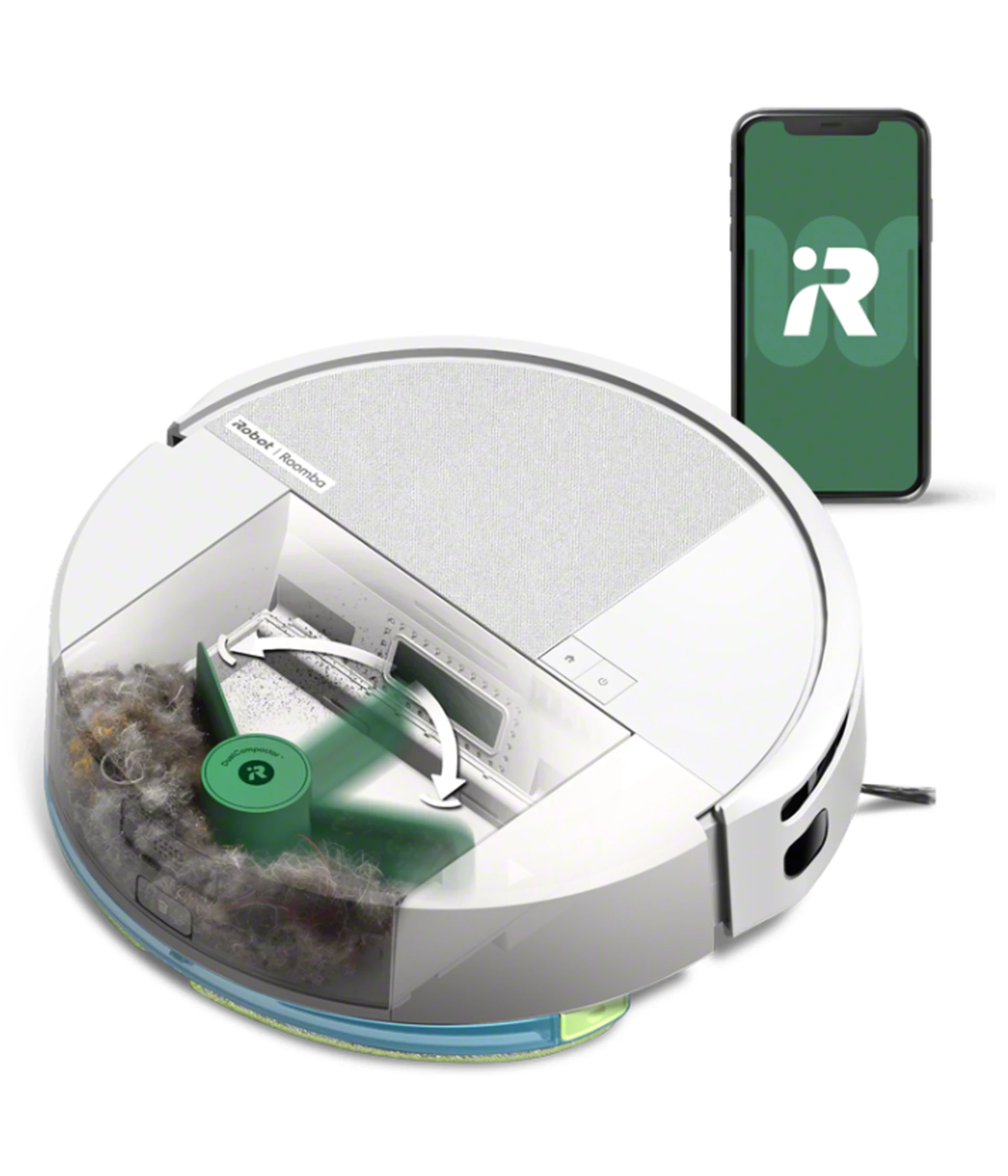Robot usisivač 1 iRobot Roomba205 DustCompactor Combo White