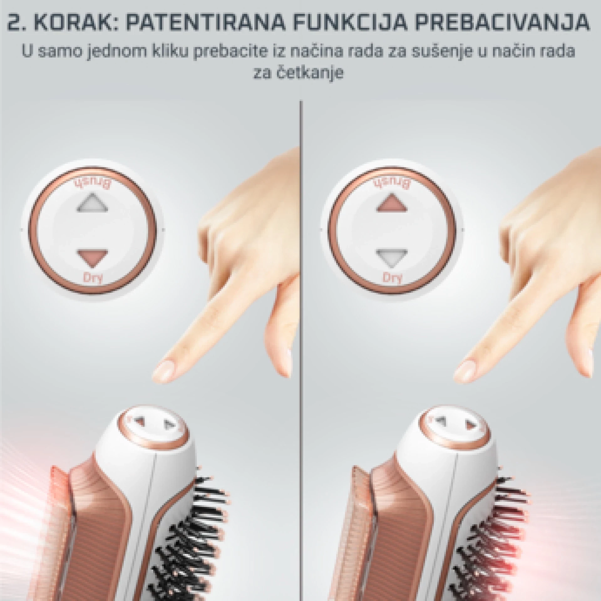 ROWENTA fen i četka CF9820F0