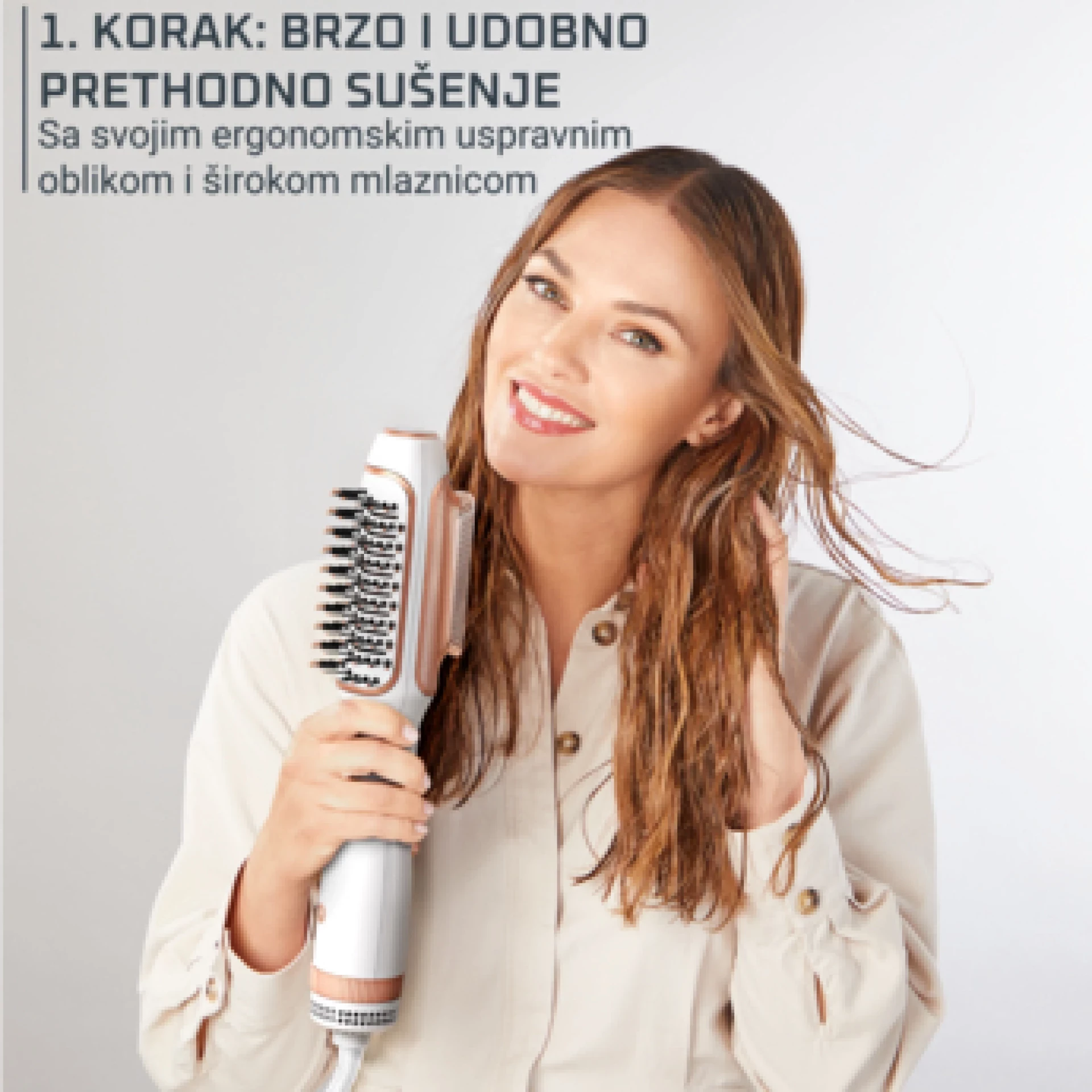 ROWENTA fen i četka CF9820F0