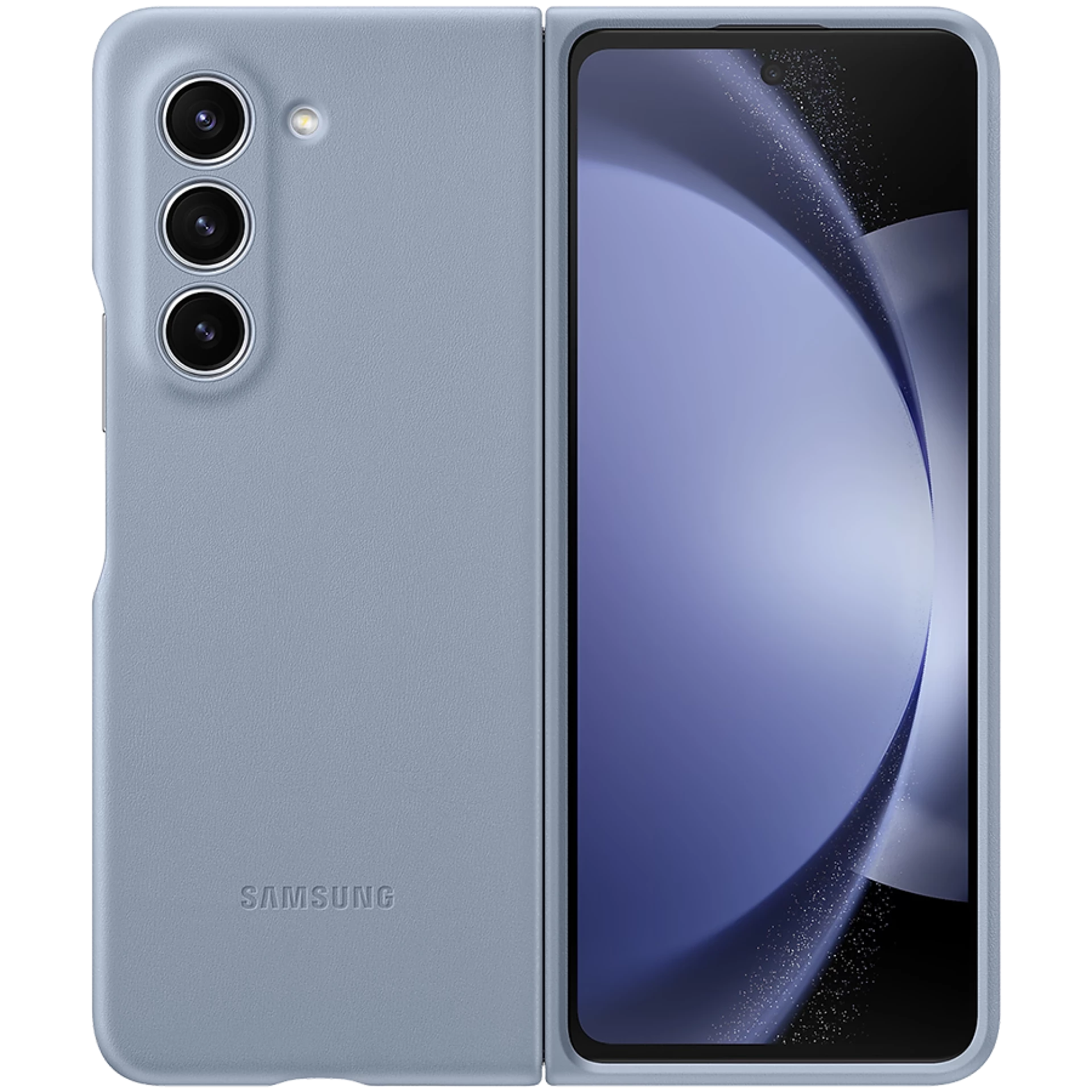 Samsung Galaxy Z Fold5 Eco-Leather Case Icy Blue