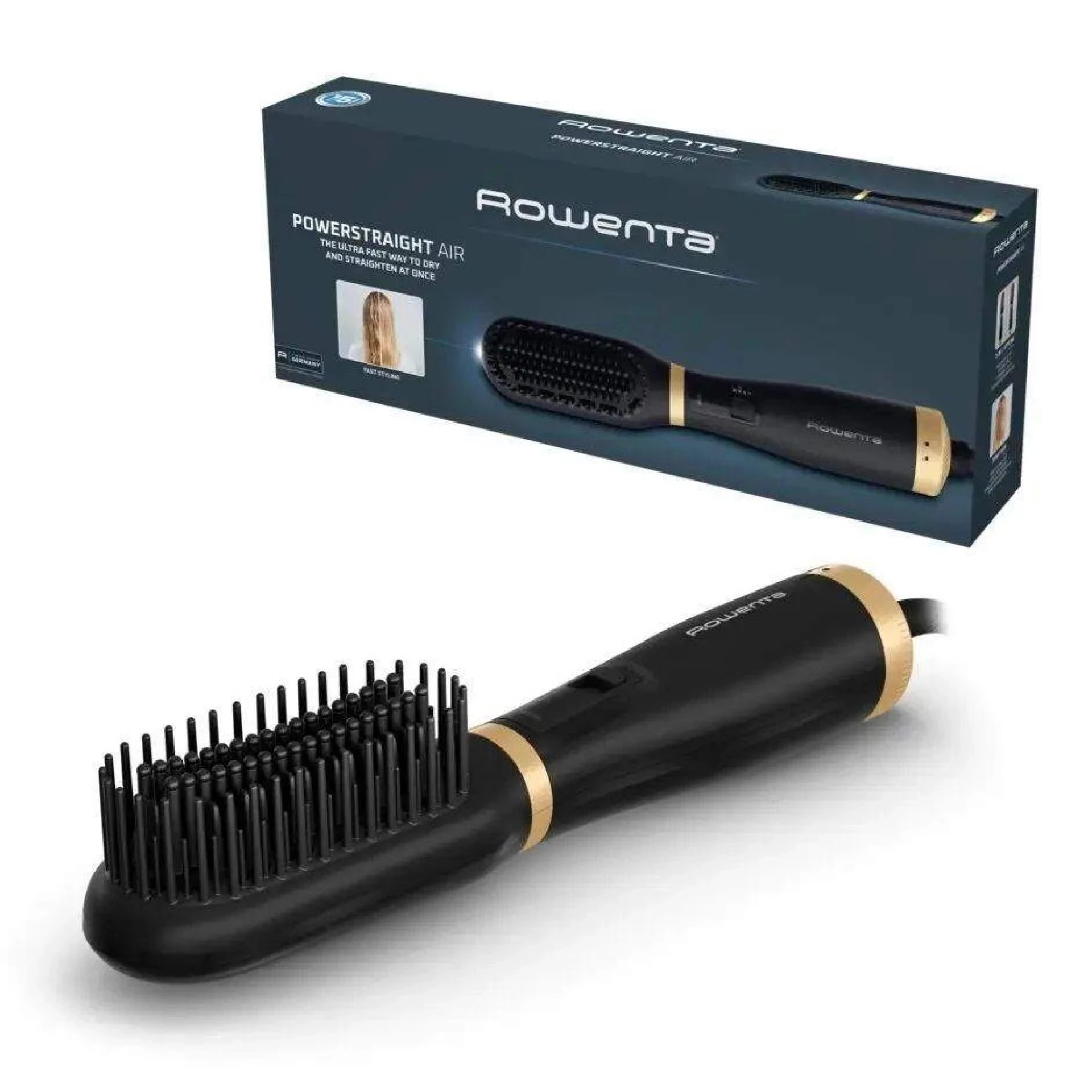 SEB Rowenta četka za ravnanje kose, 2-u-1 UB5920F0