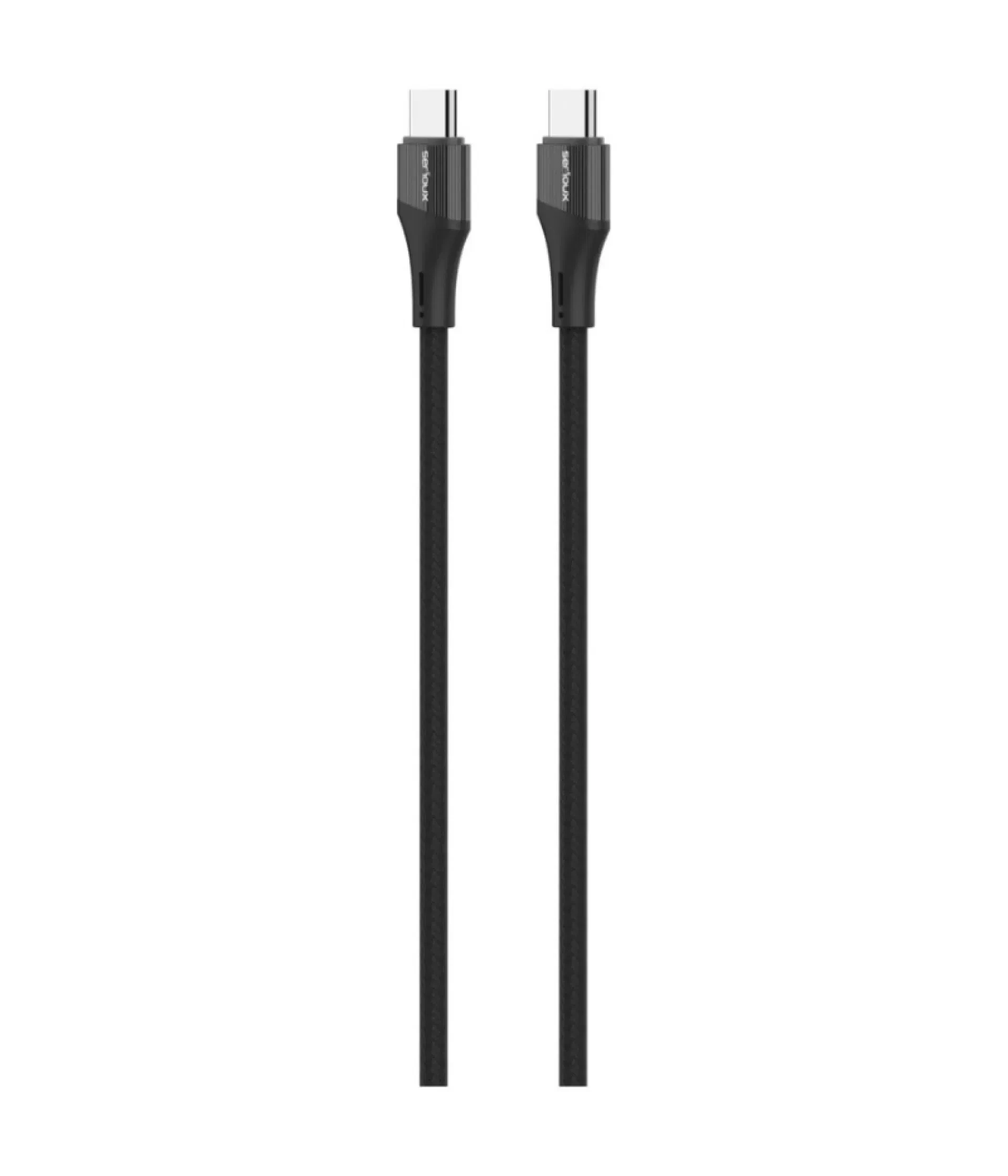 SERIOUX kabal punjača za mobitel SRXC-C100W1-B TYPE C