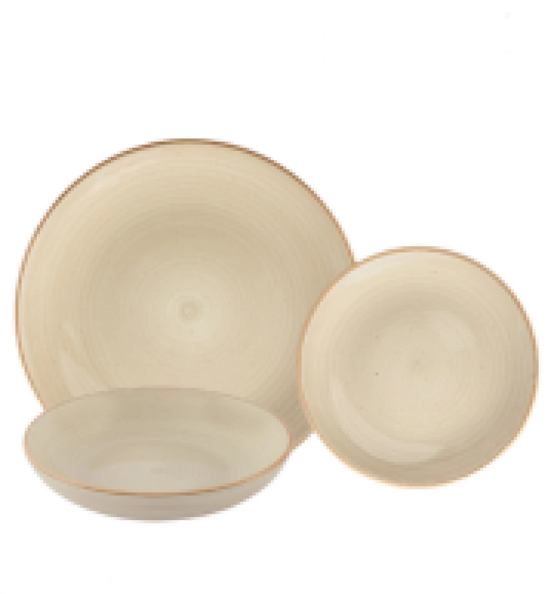 SERVIS 18/1 okrugli/bež HD240653 Previllage 2# K50