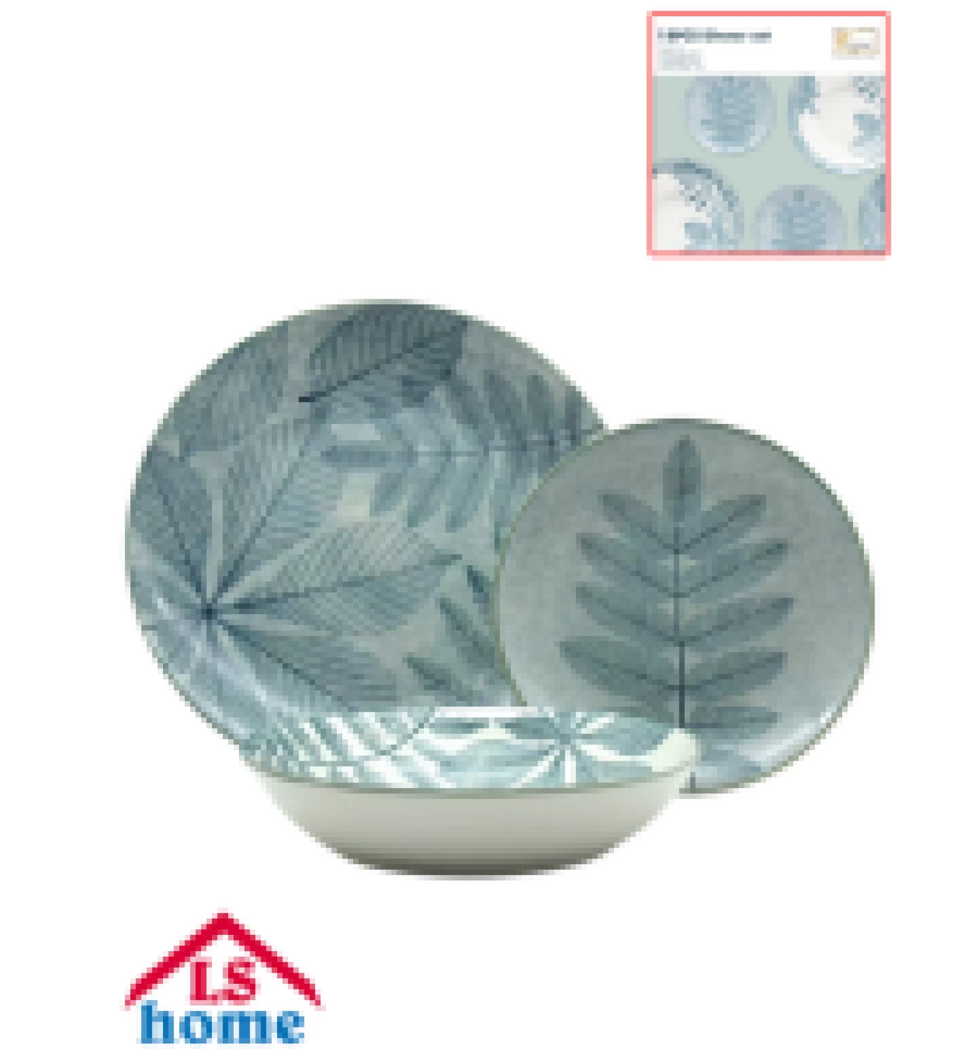 SERVIS 18/1 okrugli/dekor HT122 Previllage 2# K50