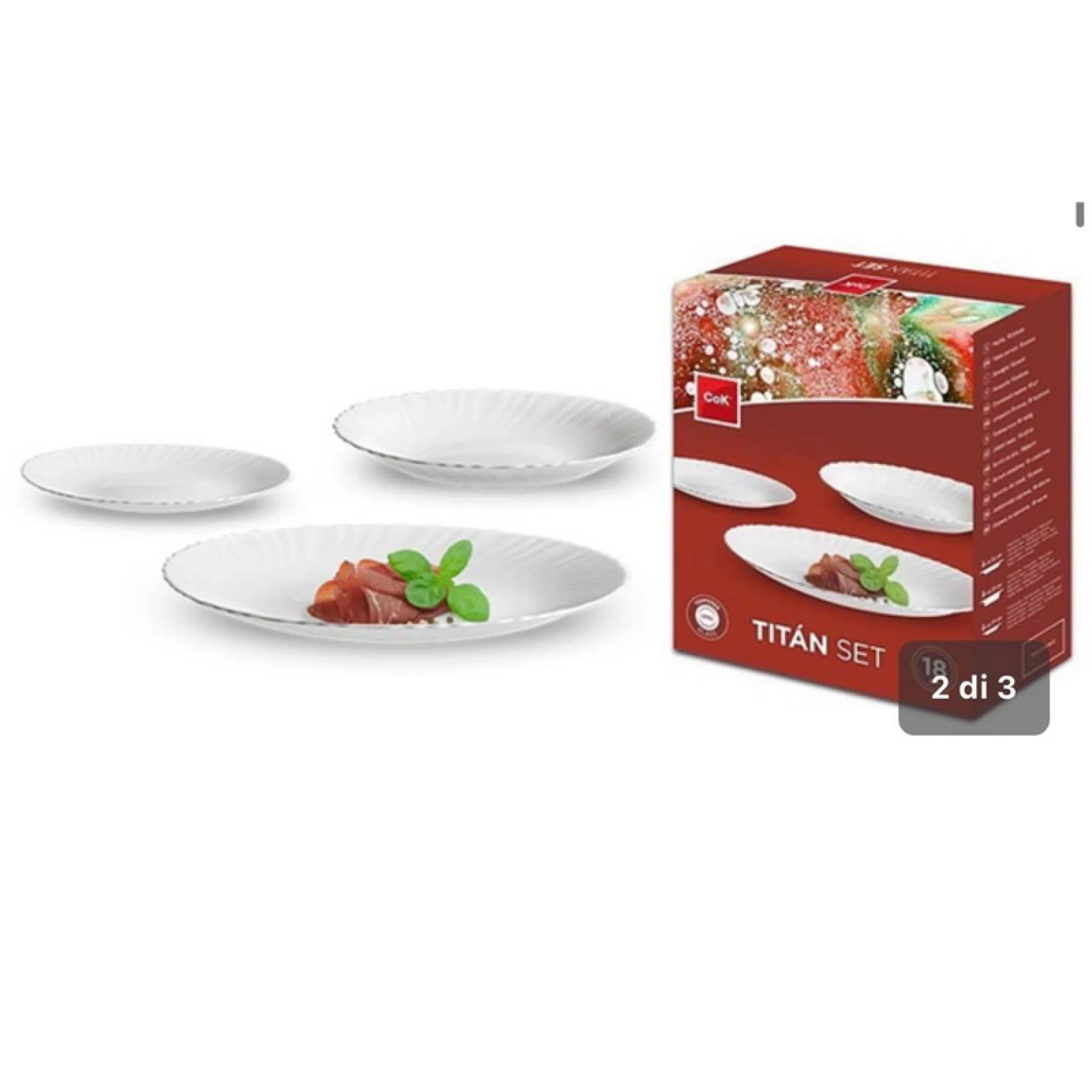 Servis za jelo 18/1 TITAN OPAL