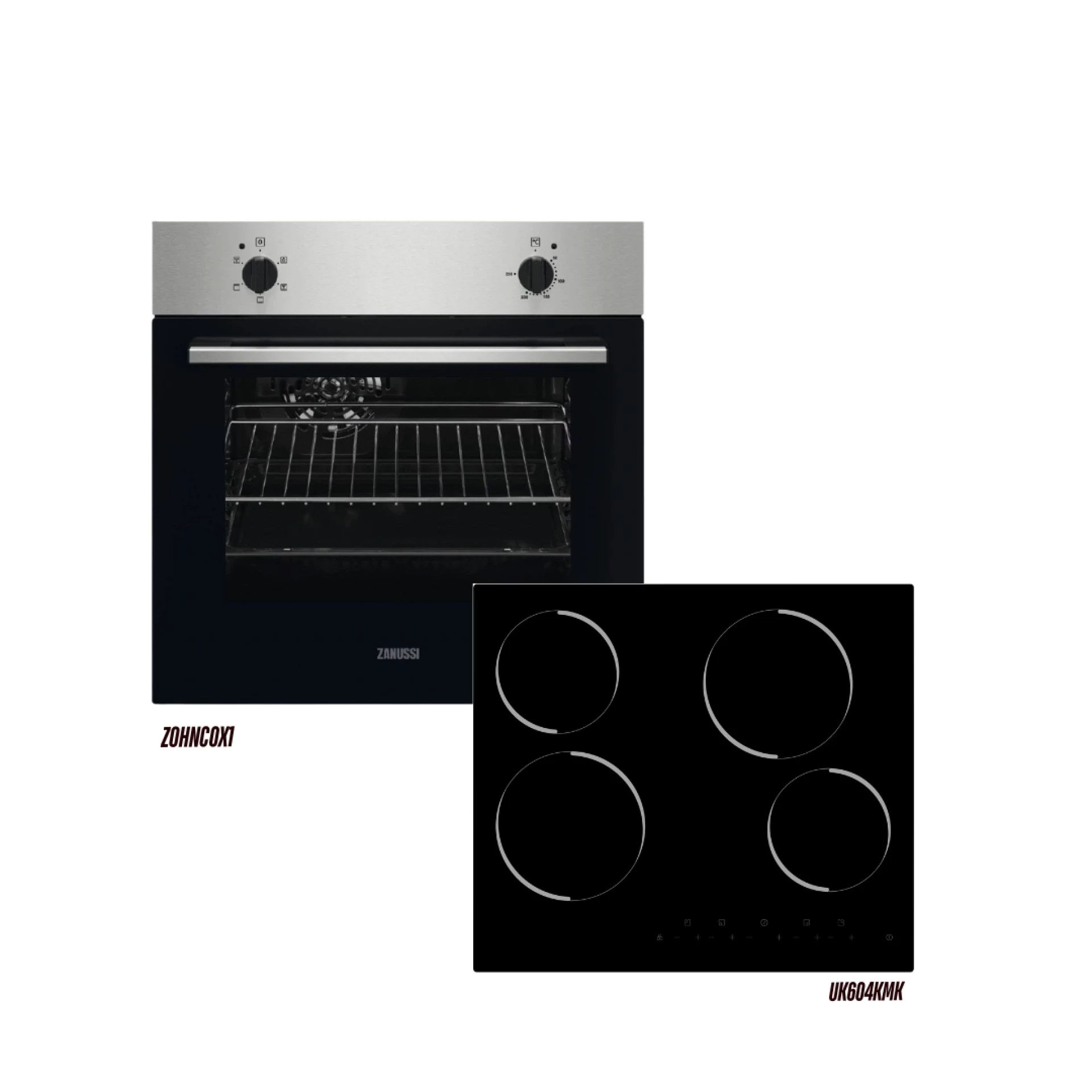 Set pećnica ZOHNC0X1 + ploča UK604KMK