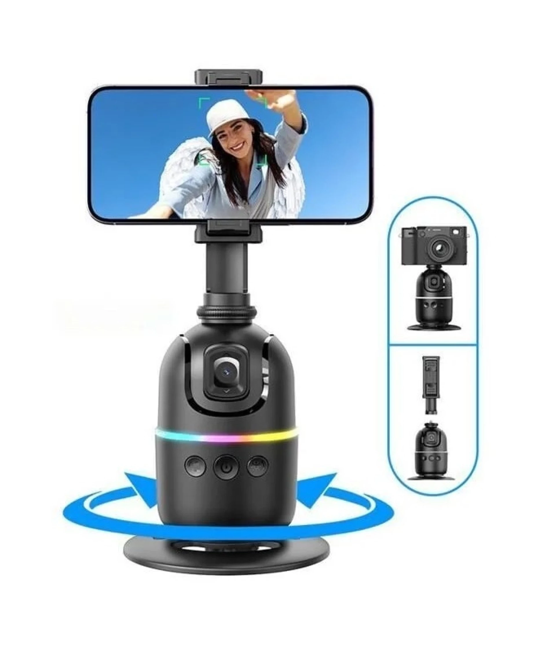 Stalak za Smartphone | AI | Praćenje Lica | 360° | TORIMA
