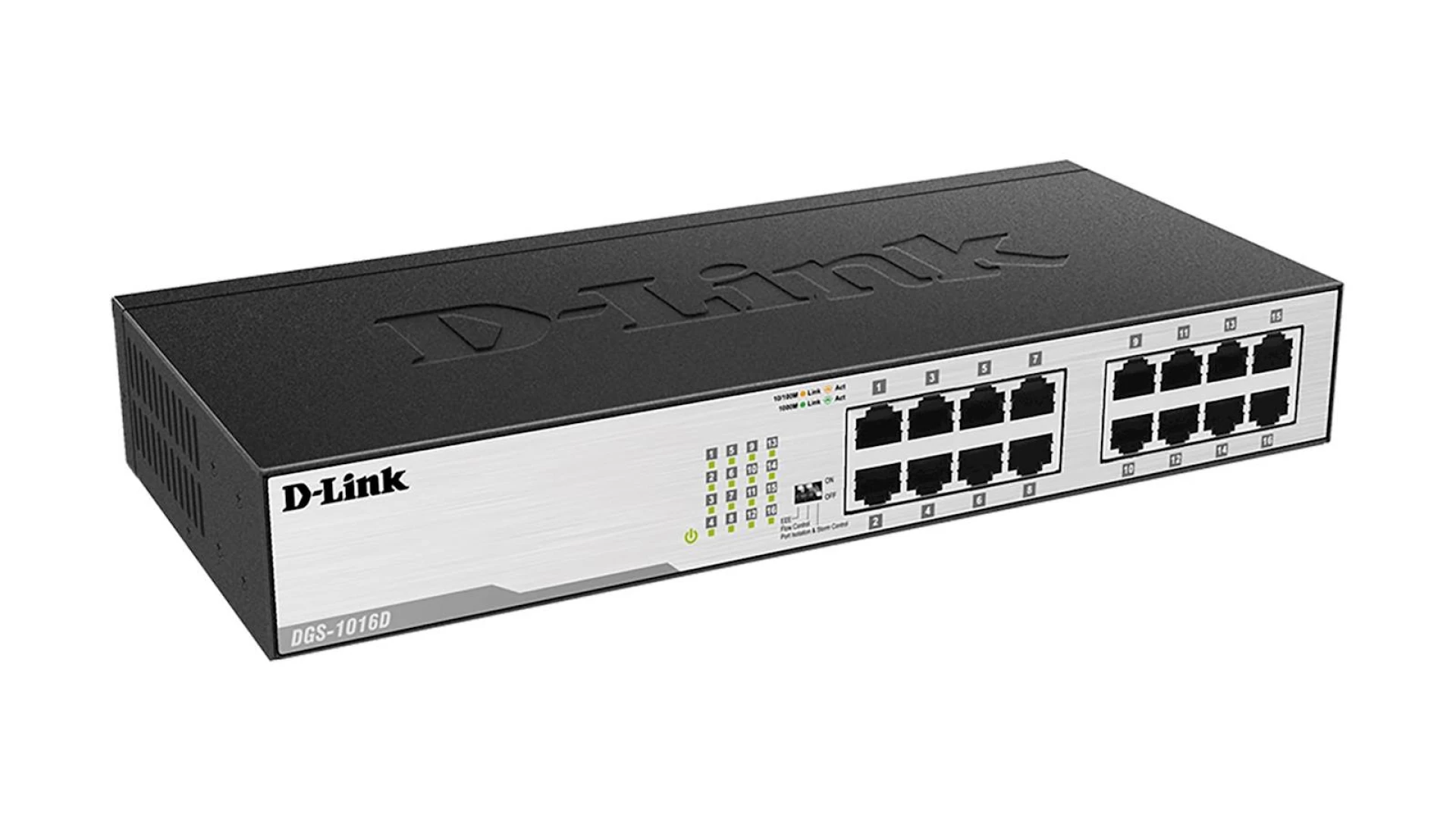 Switch DLINK 16-Port Gigabit Unmanaged Desktop