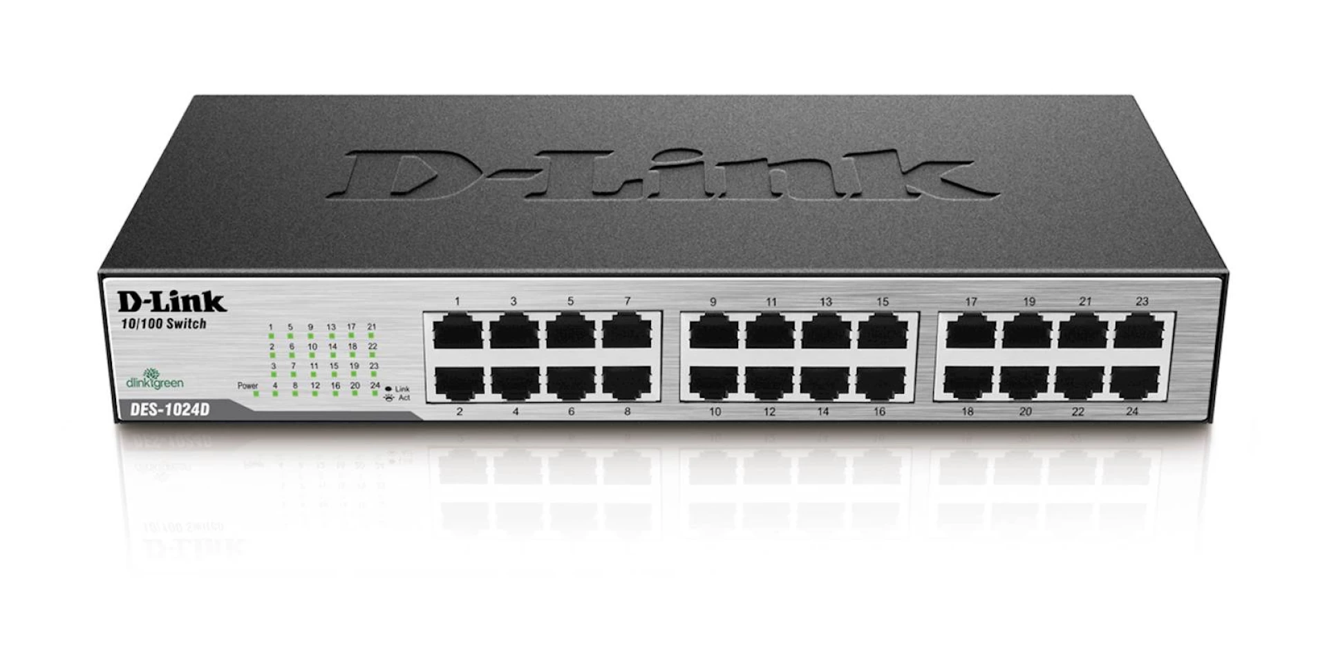 Switch DLINK 24-port Fast Eth Unmnged Desktop