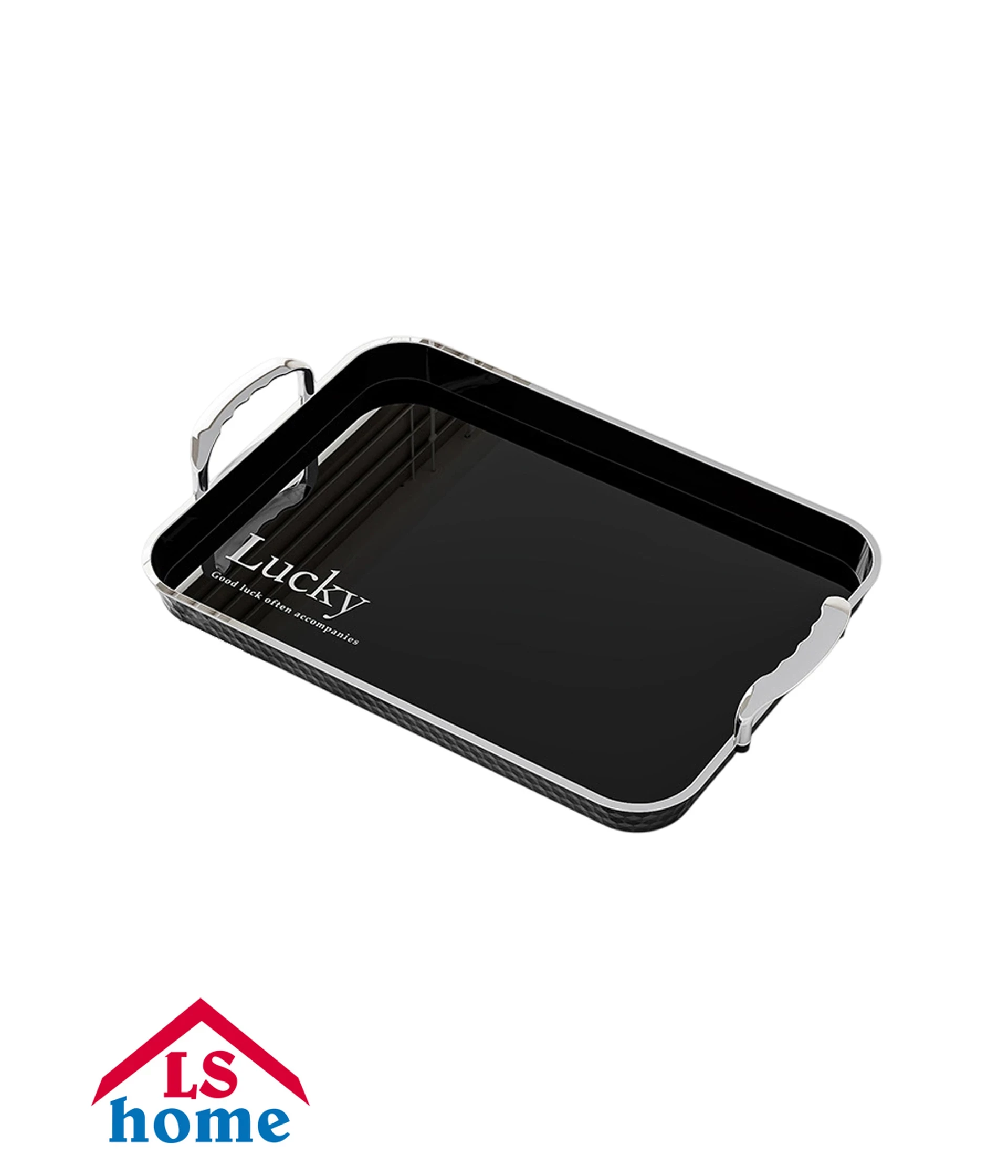 TACNA 1/1 40x29x3,05cm/s ručkama PVC/crna,bijela LA24032072 40# K50