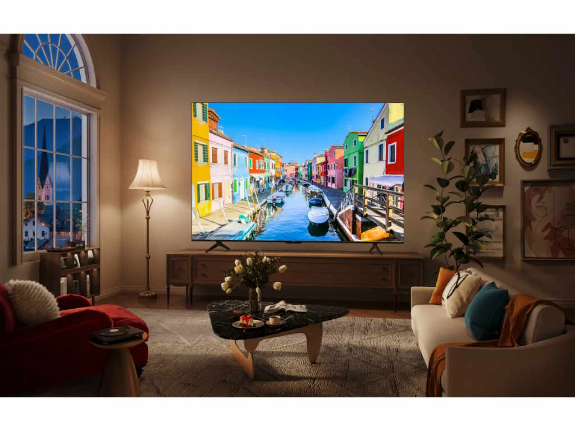 TCL 43"C655 4K QLED TVMotion Clarity 120HZ Google TVHDMI 2.1; 2.0 ONKYO Dolby Atmos