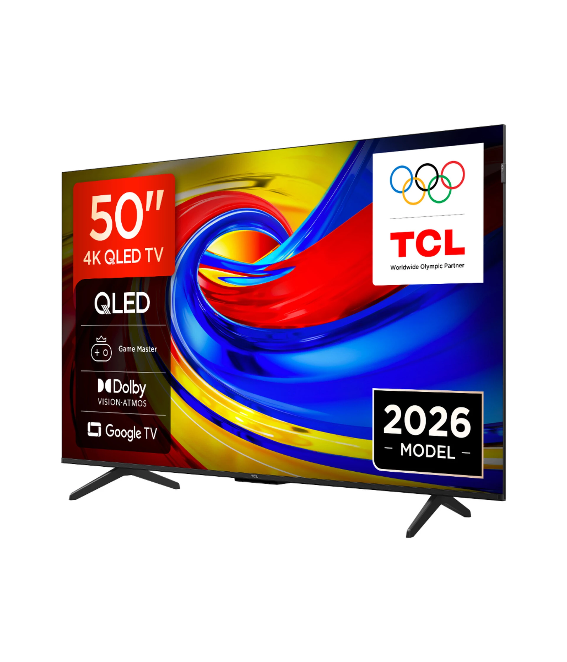 TCL 50"P7L 4K QLED Google TV60Hz, VRR, Dolby Armos;Dolby Vision, 400 nits