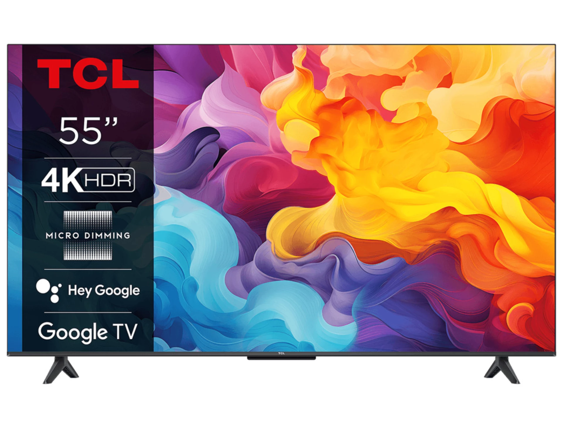 TCL 55"V6B 4K HDR TV Google OSHDR10 and HDR HLG; HDMI 2.1;Game Master 2.0; Dolby Audio