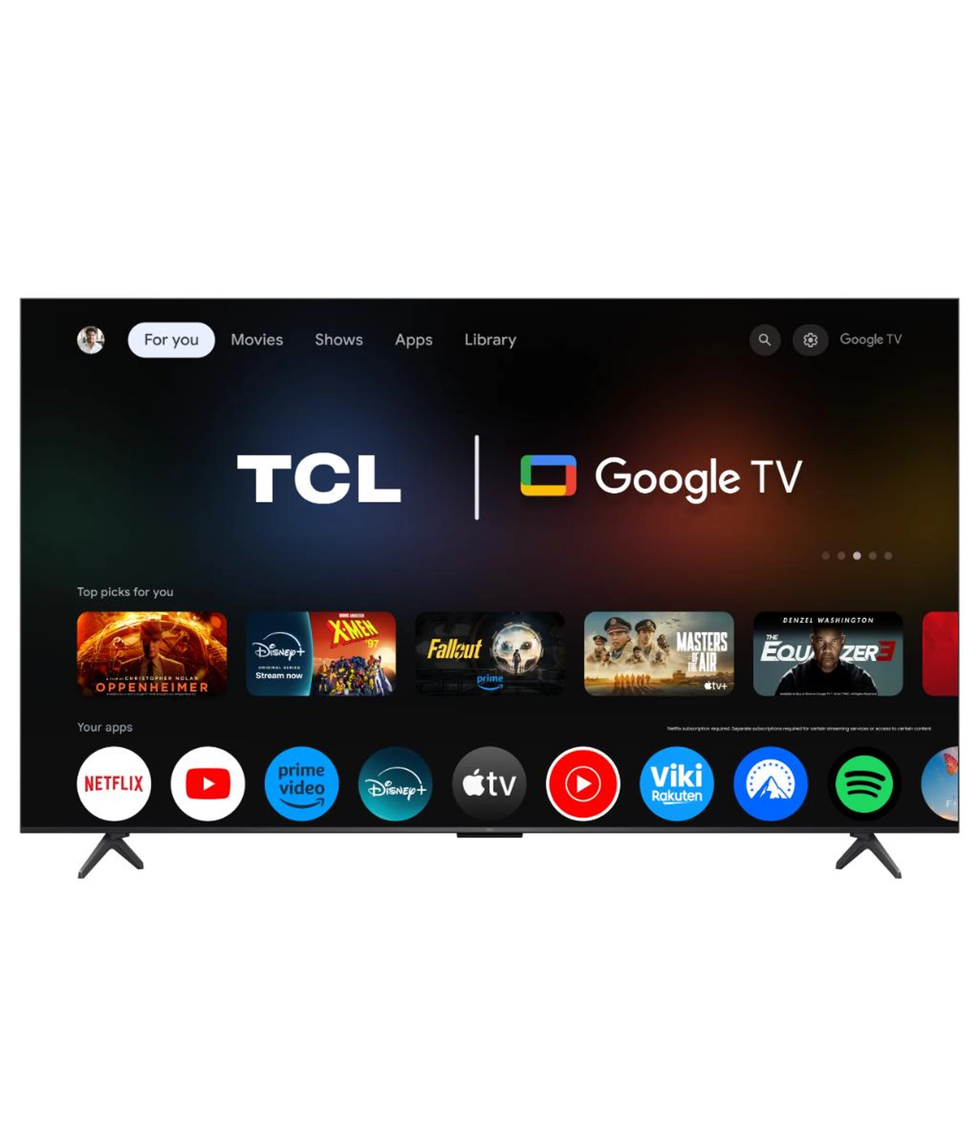 TCL 75"C6K 4K QD-Mini LED TV144Hz Google TV; Game Master;Dolby Atmos; Onkyo 2.1; HDR Premium;