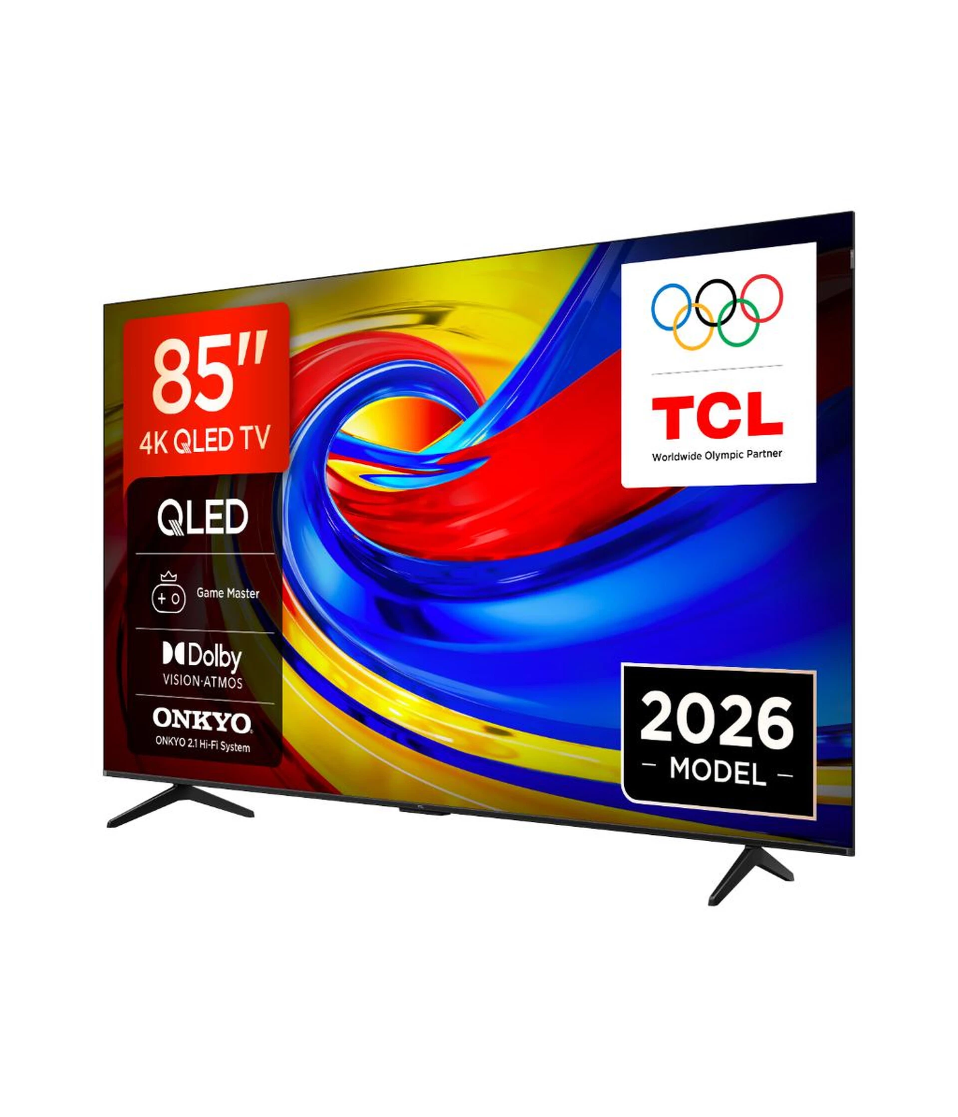 TCL 85"P7L 4K QLED Google TV;60Hz, VRR, Dolby Atmos;Dolby Vision, 450 nits; Onkyo 2.1ch