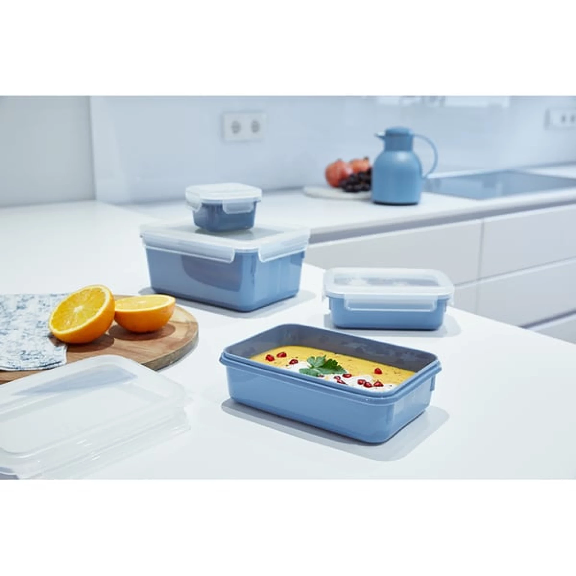 TEFAL set posuda N1030810 PLAVI