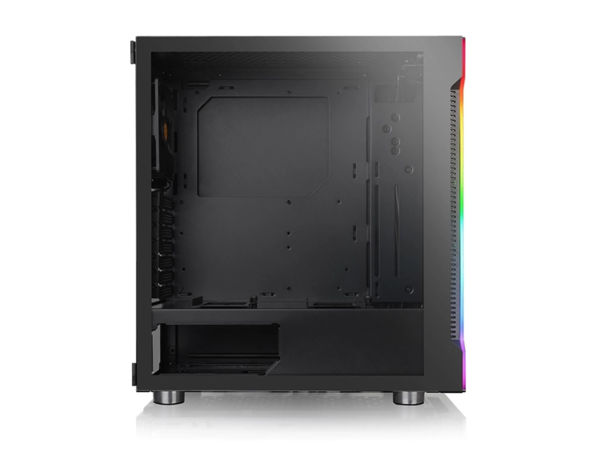 Thermaltake H200 TG RGB Mid tower, tempered glass, 1x 120mm standard fan